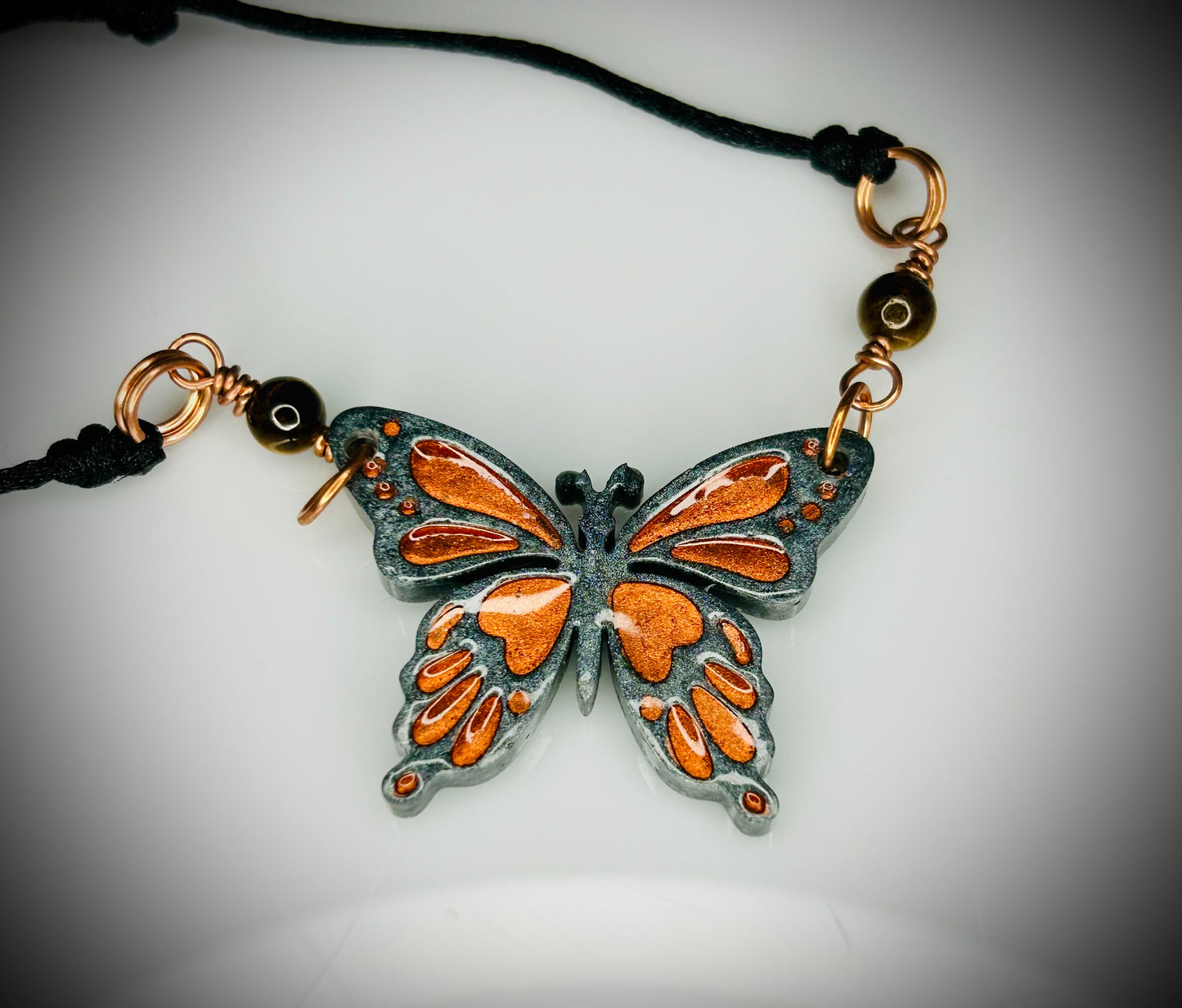 Resin Butterfly Pendant