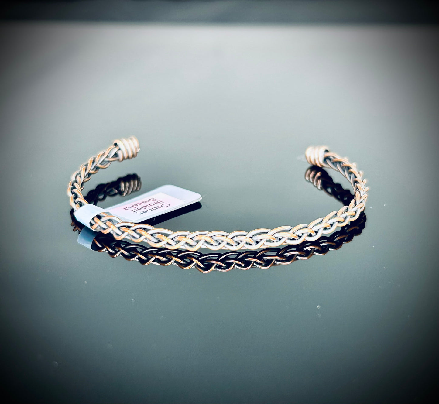 Copper Braided Bracelet
