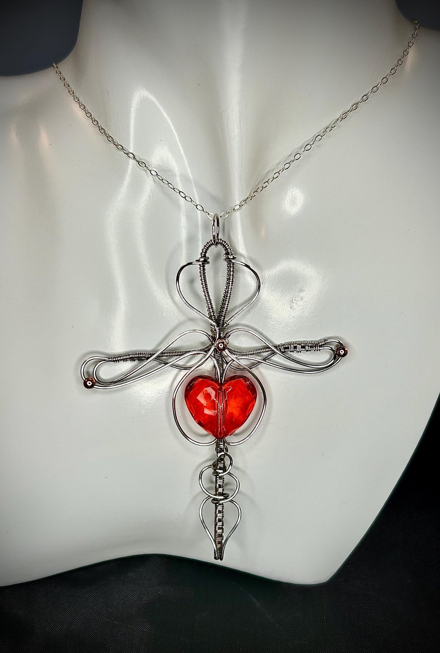 Silver Cross Pendant
