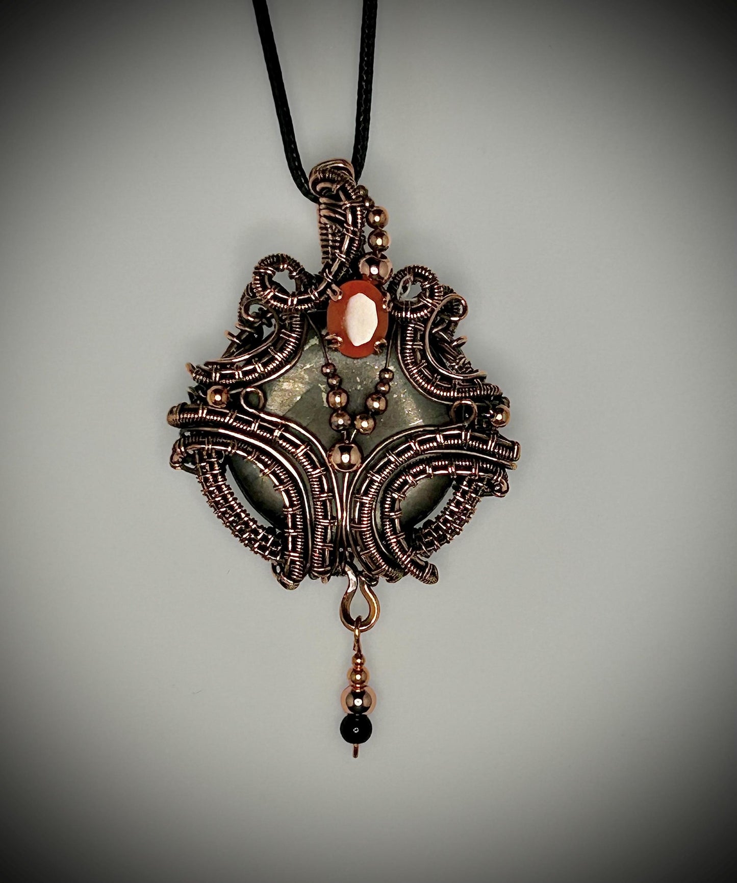 Copper Shungite Pendant