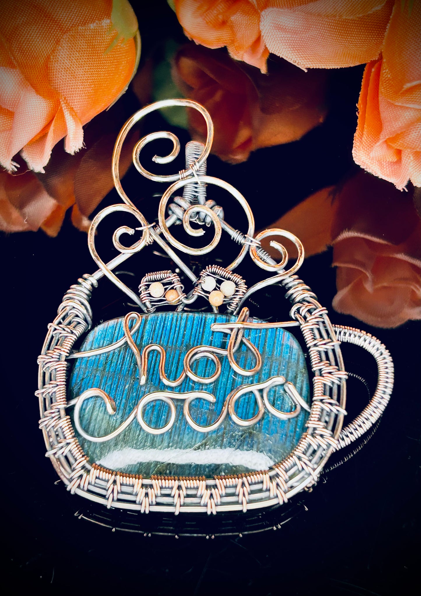 Copper Hot Cocoa Ornament
