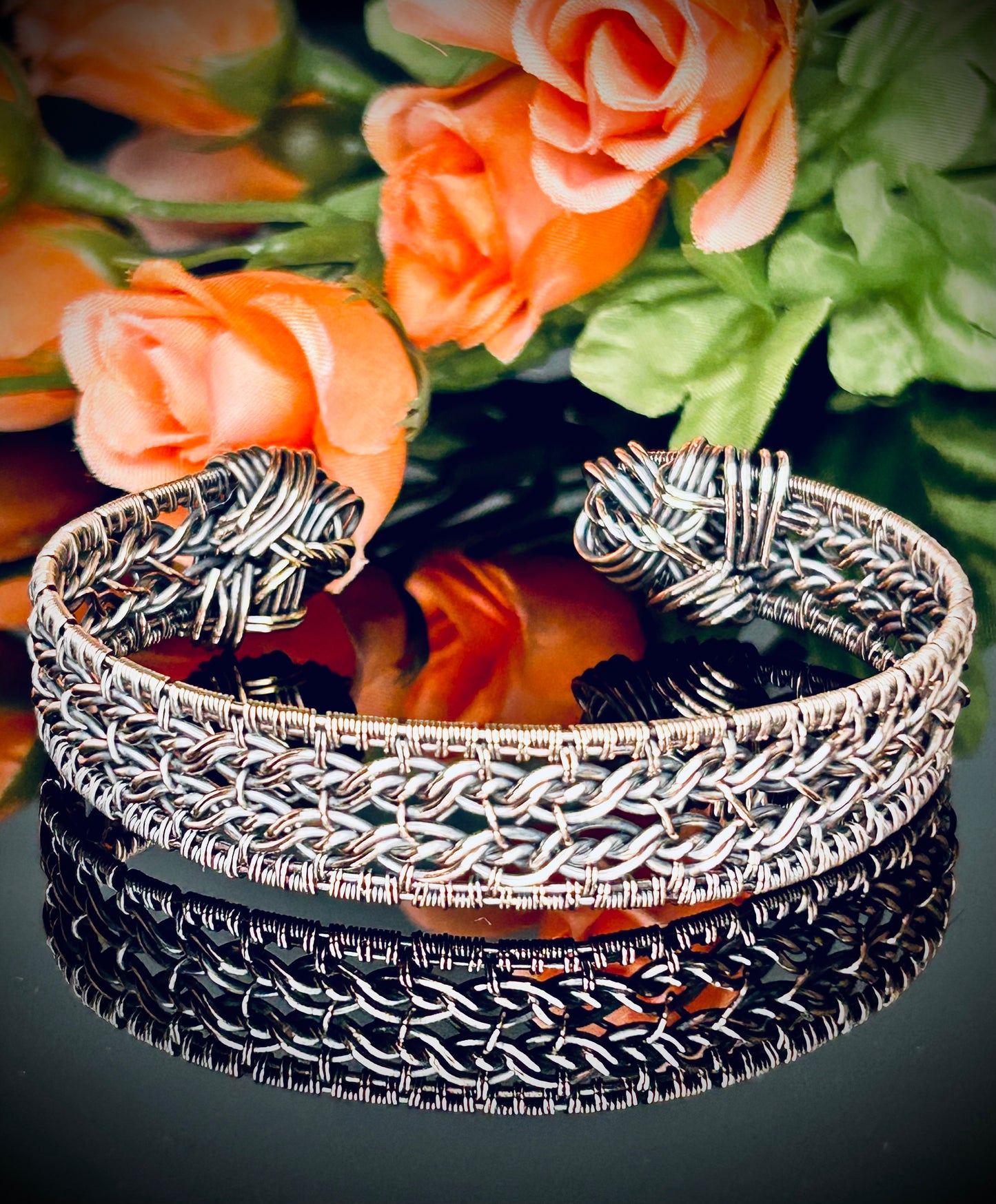 Copper Braided Bracelet/Armband
