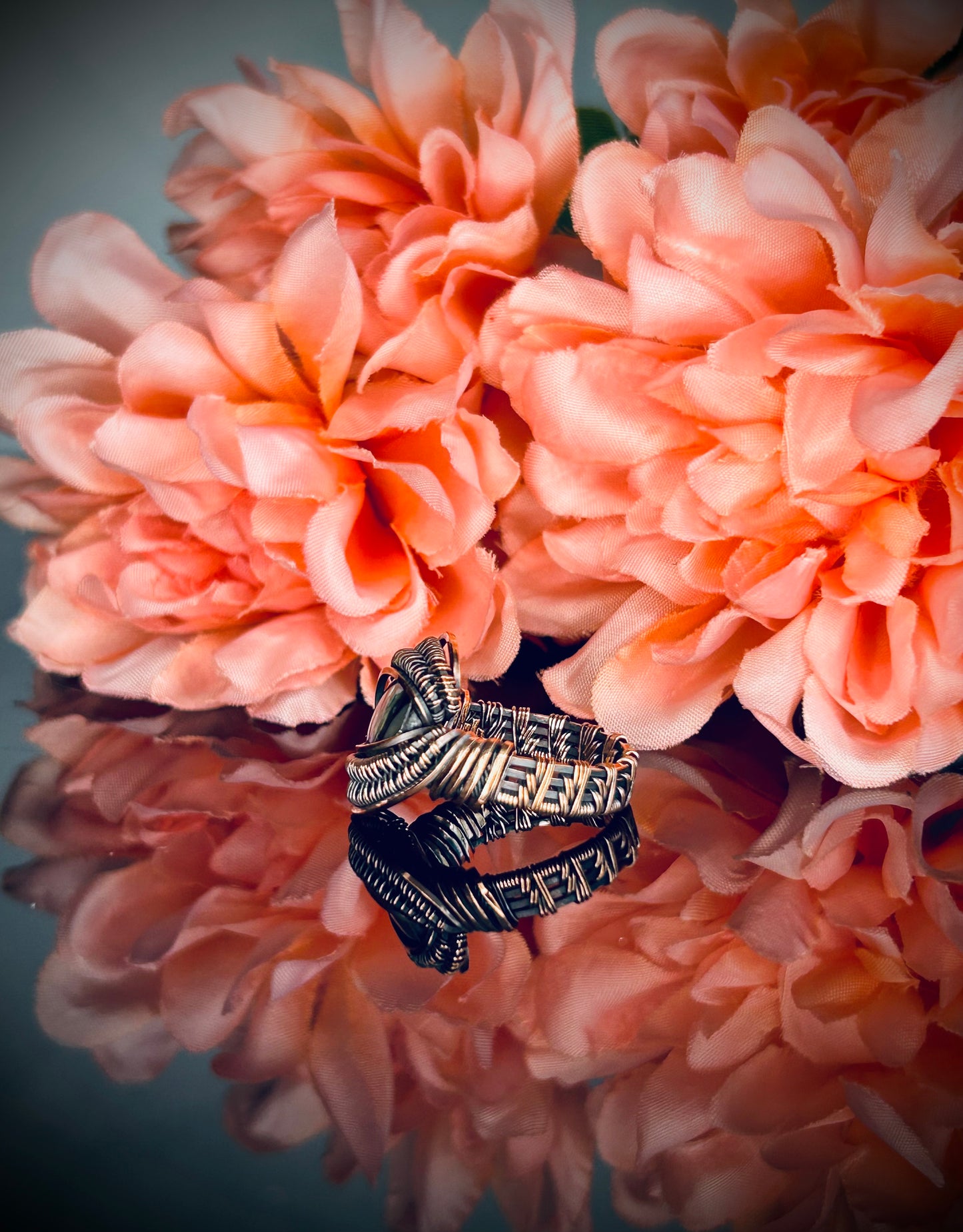 Abalone Shell Ring Size 5