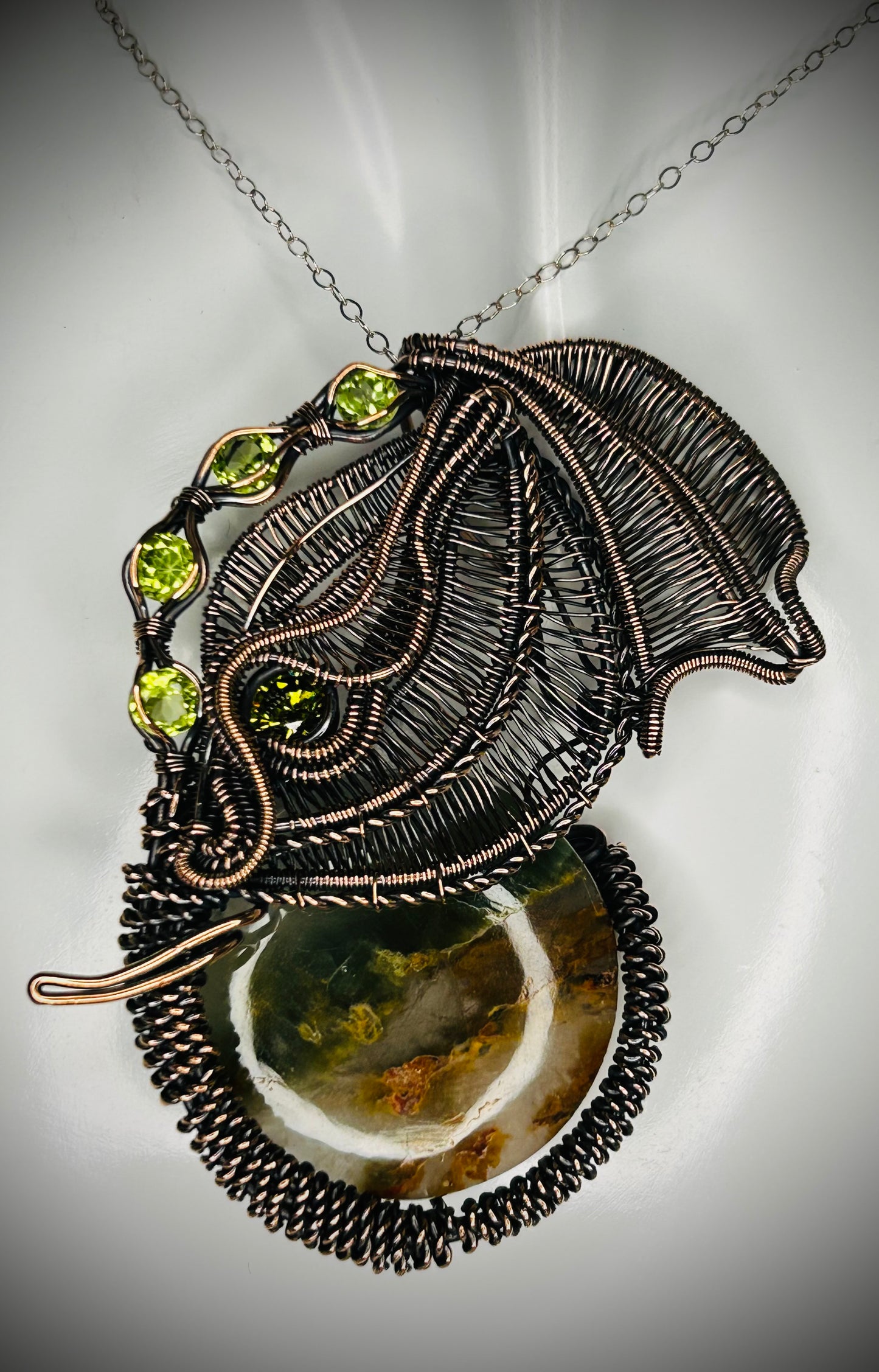Copper Elephant Pendant