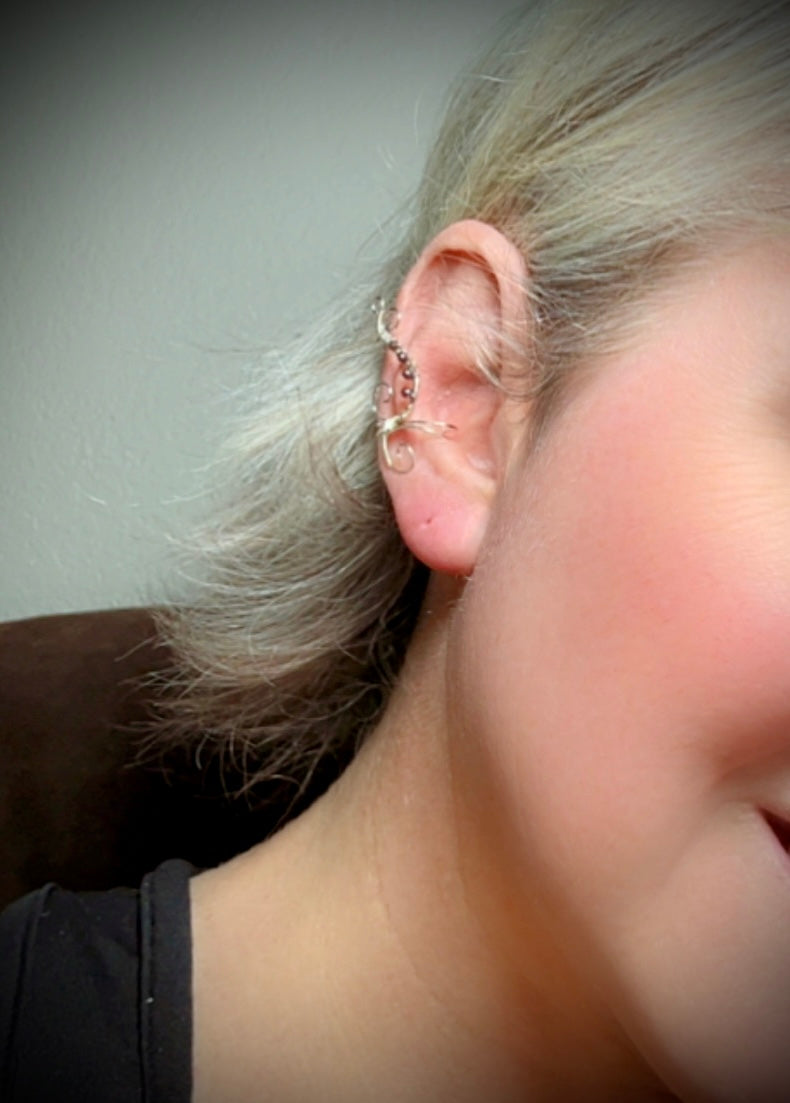 Swirly Ear Cuffs