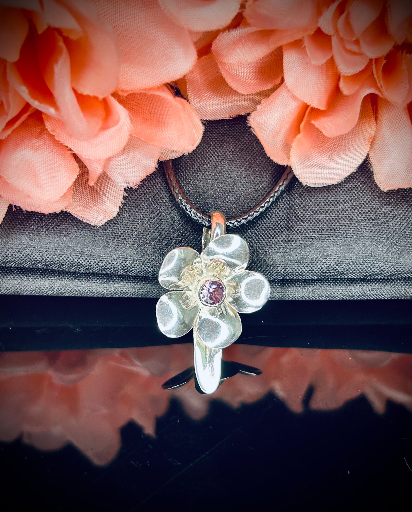 Silver Blossom Pendant