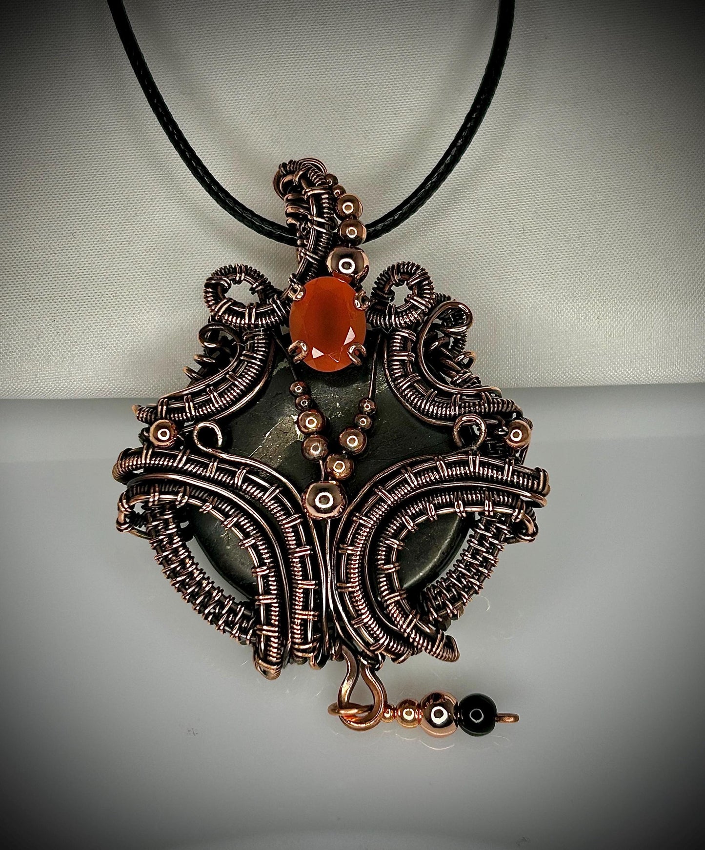 Copper Shungite Pendant