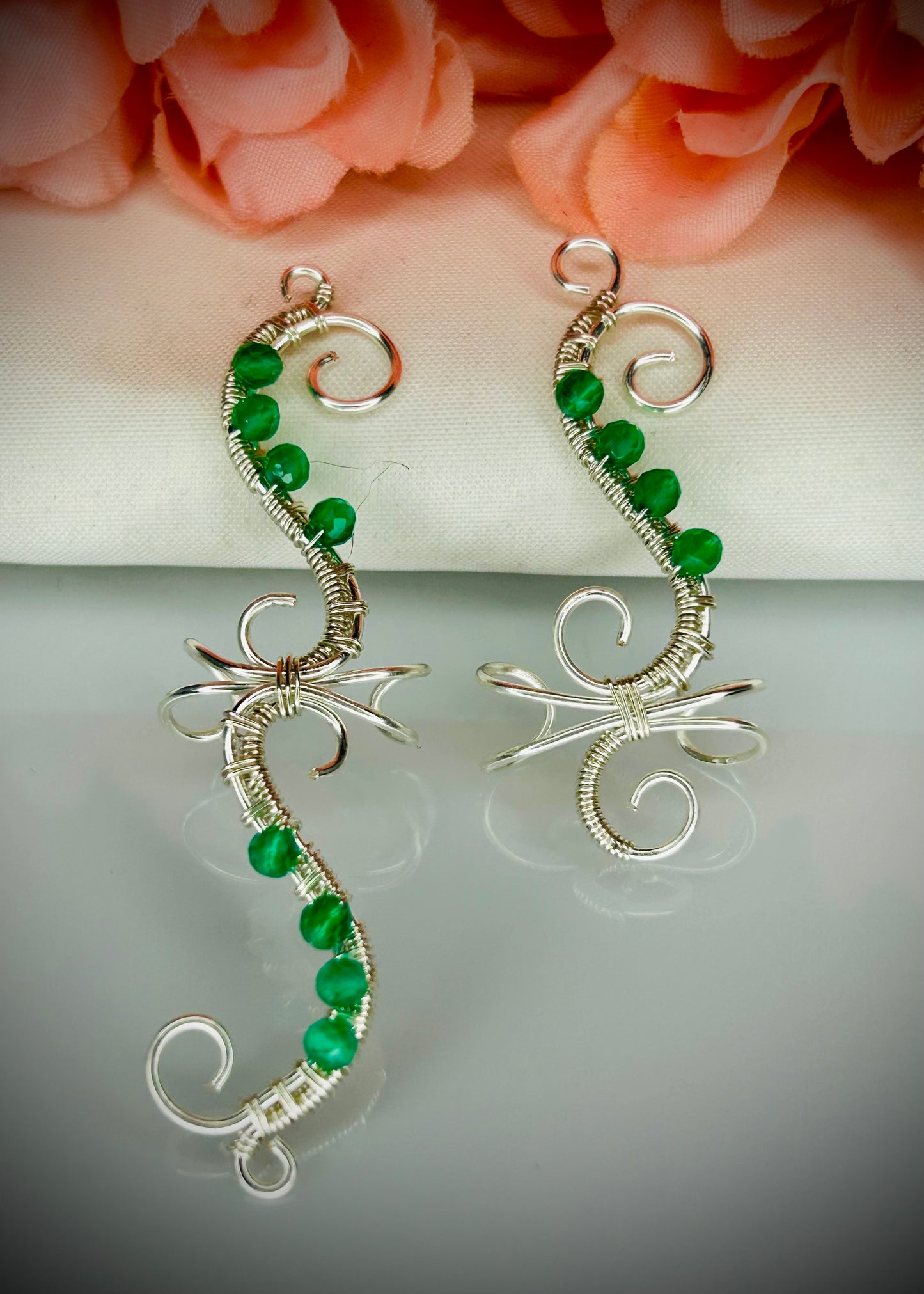 Swirly Ear Cuffs