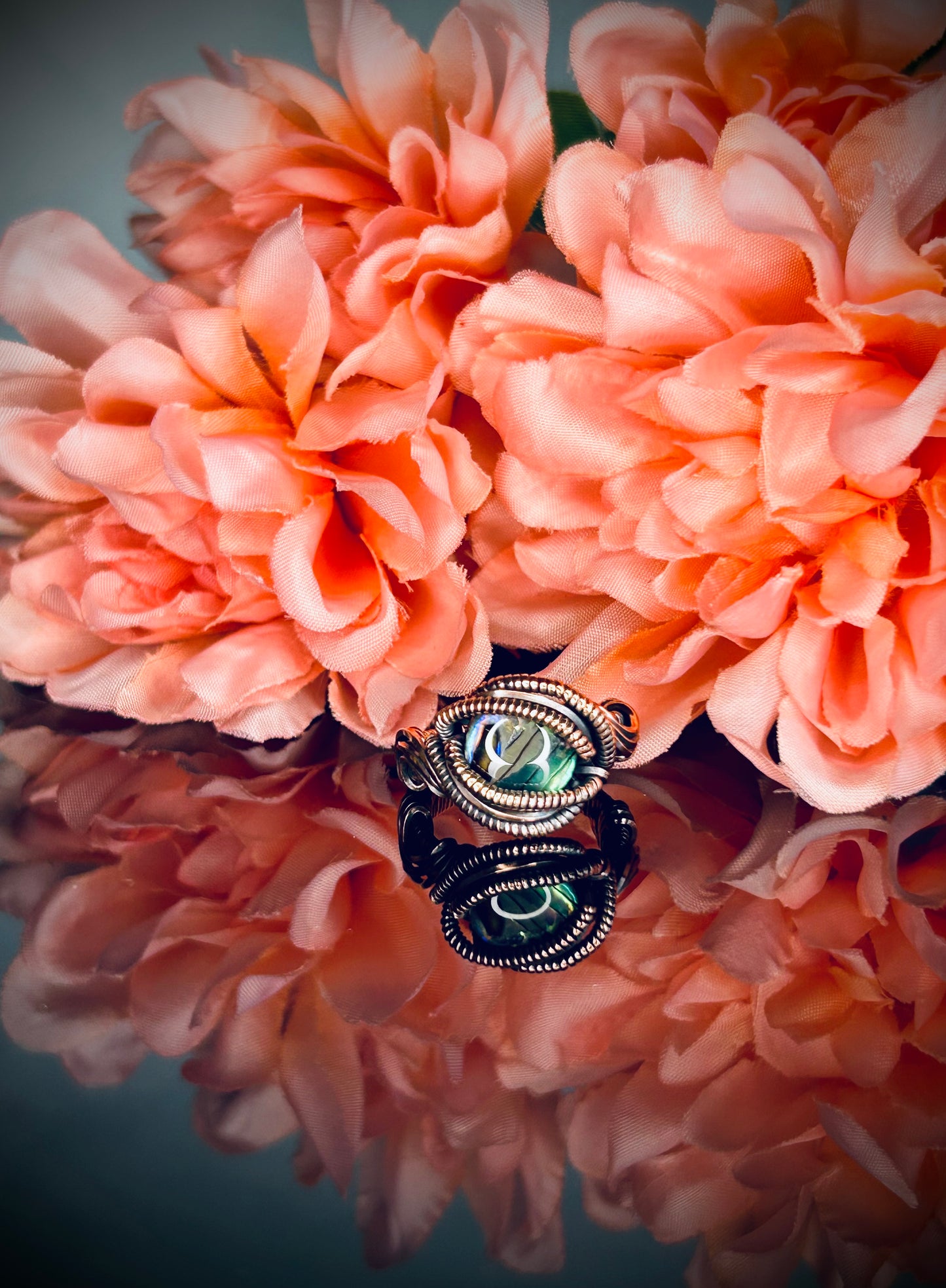 Abalone Shell Ring Size 5