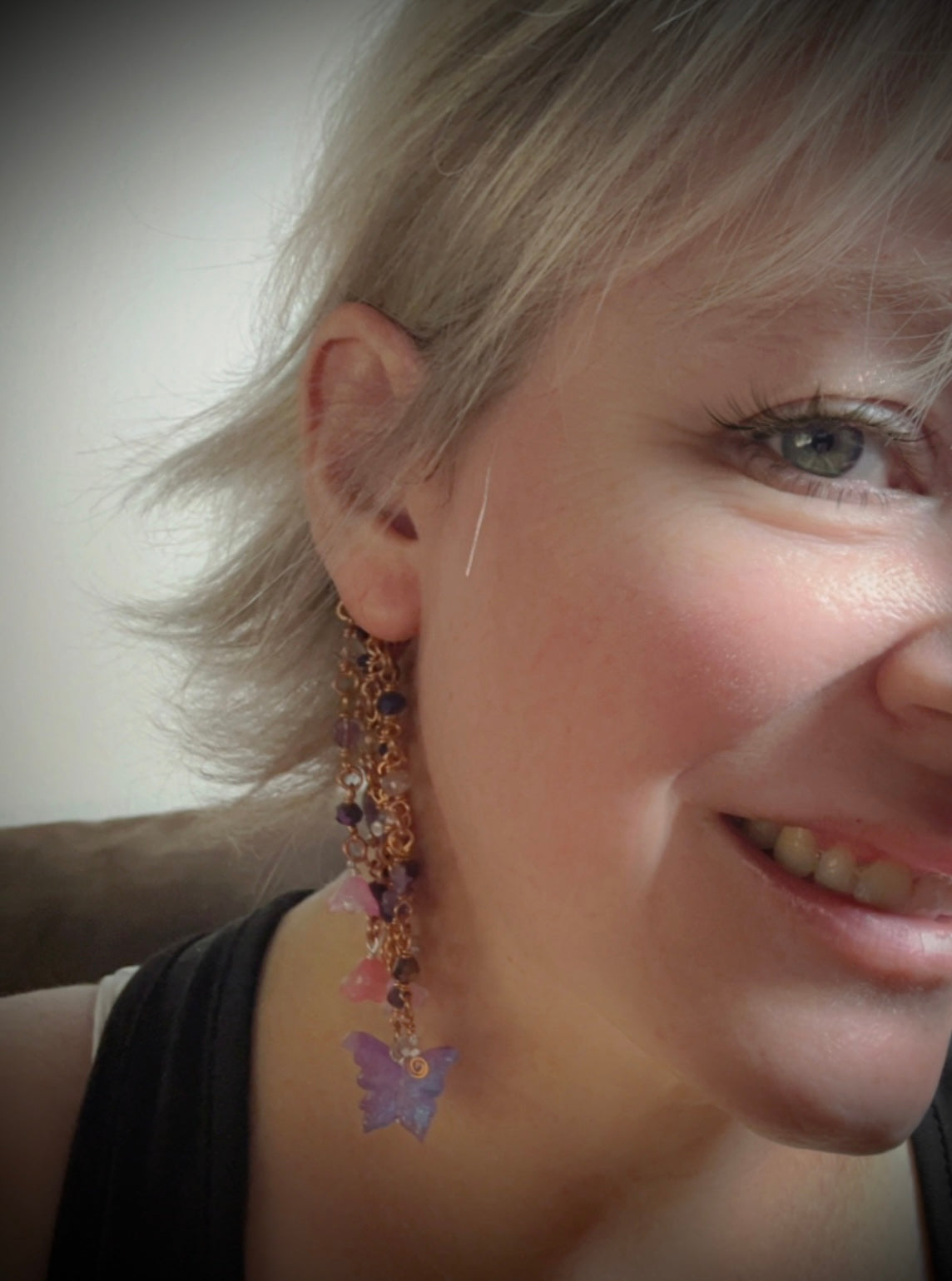 Butterfly Fringe Ear Cuffs