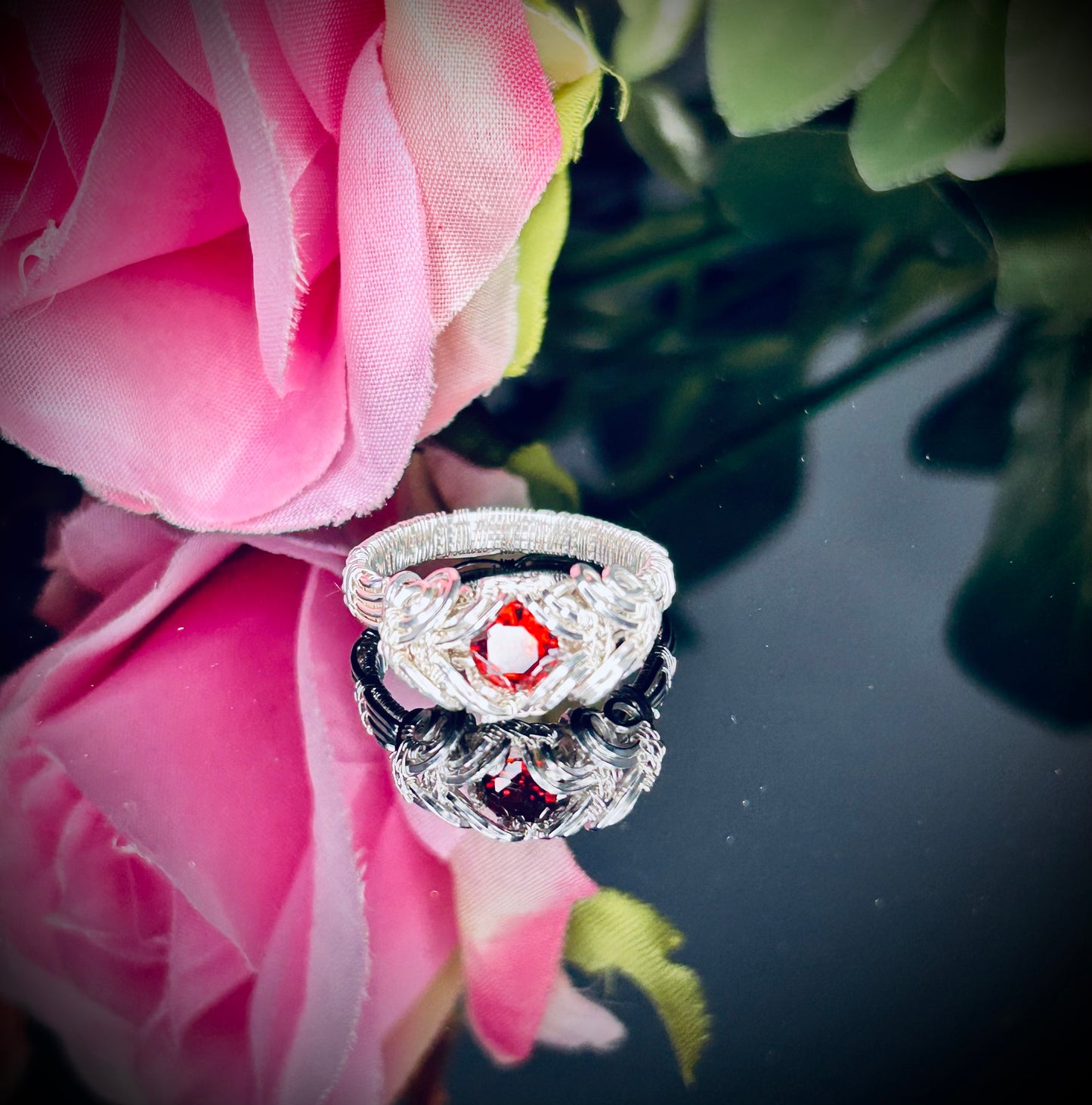 Silver Cubic Zirconia Rings