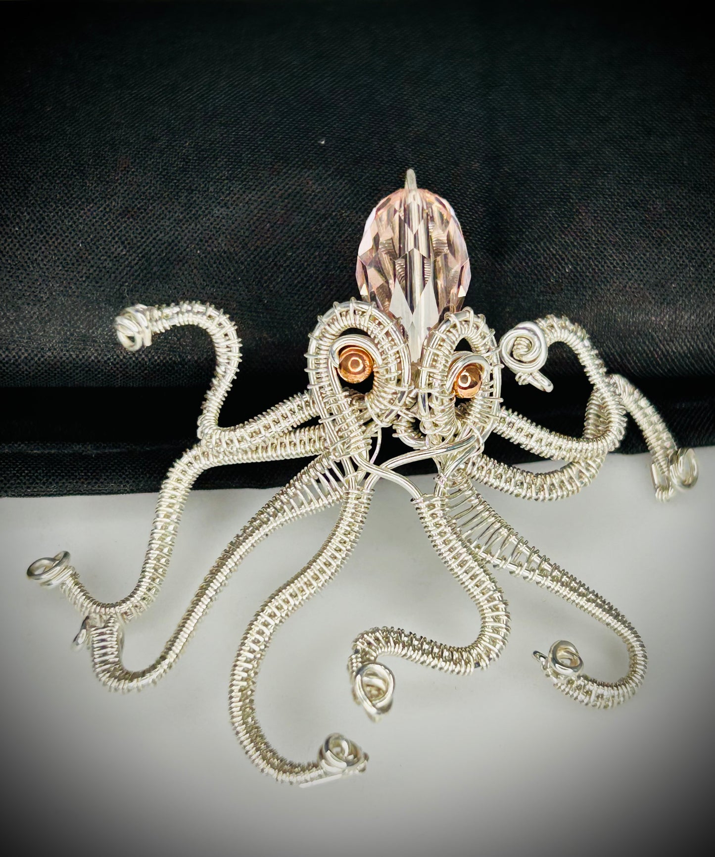 Silver Octopus Pendant
