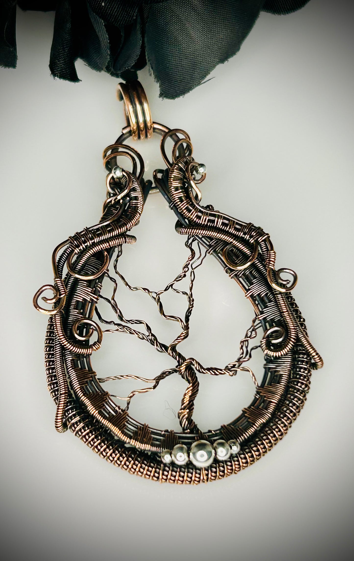 Copper Tree of Life Pendant
