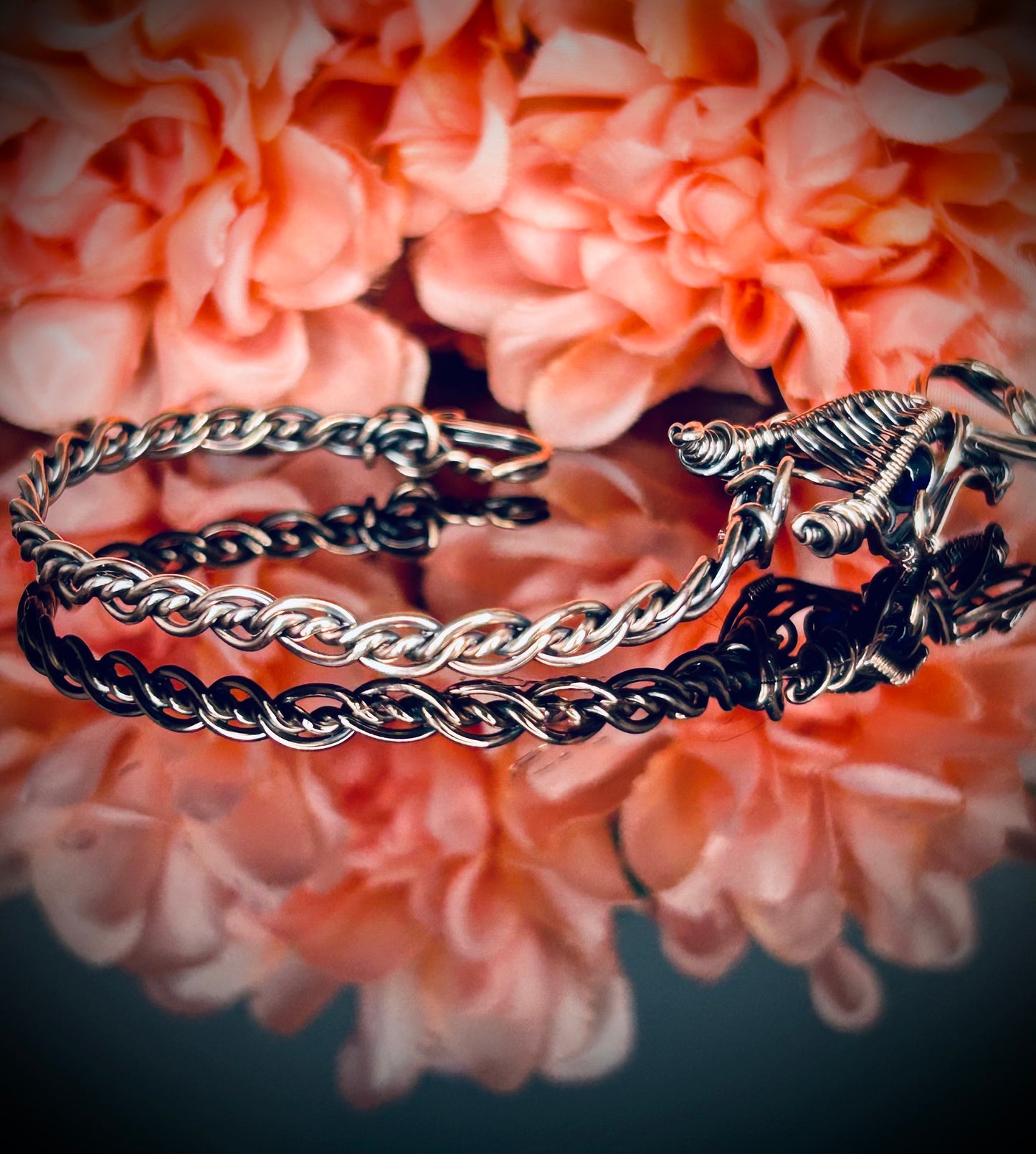 Copper Dragon Bracelet