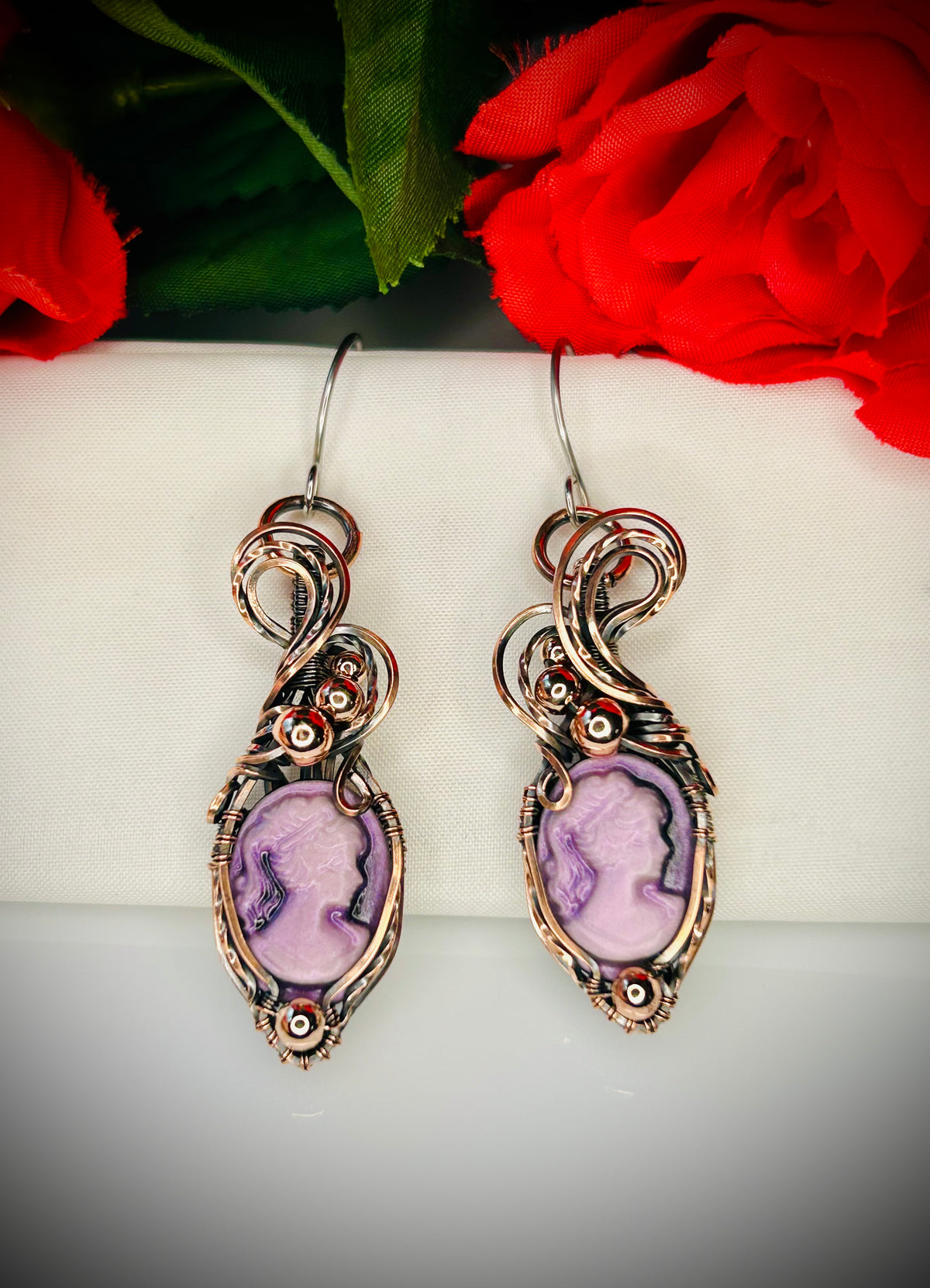 Cameo Earrings