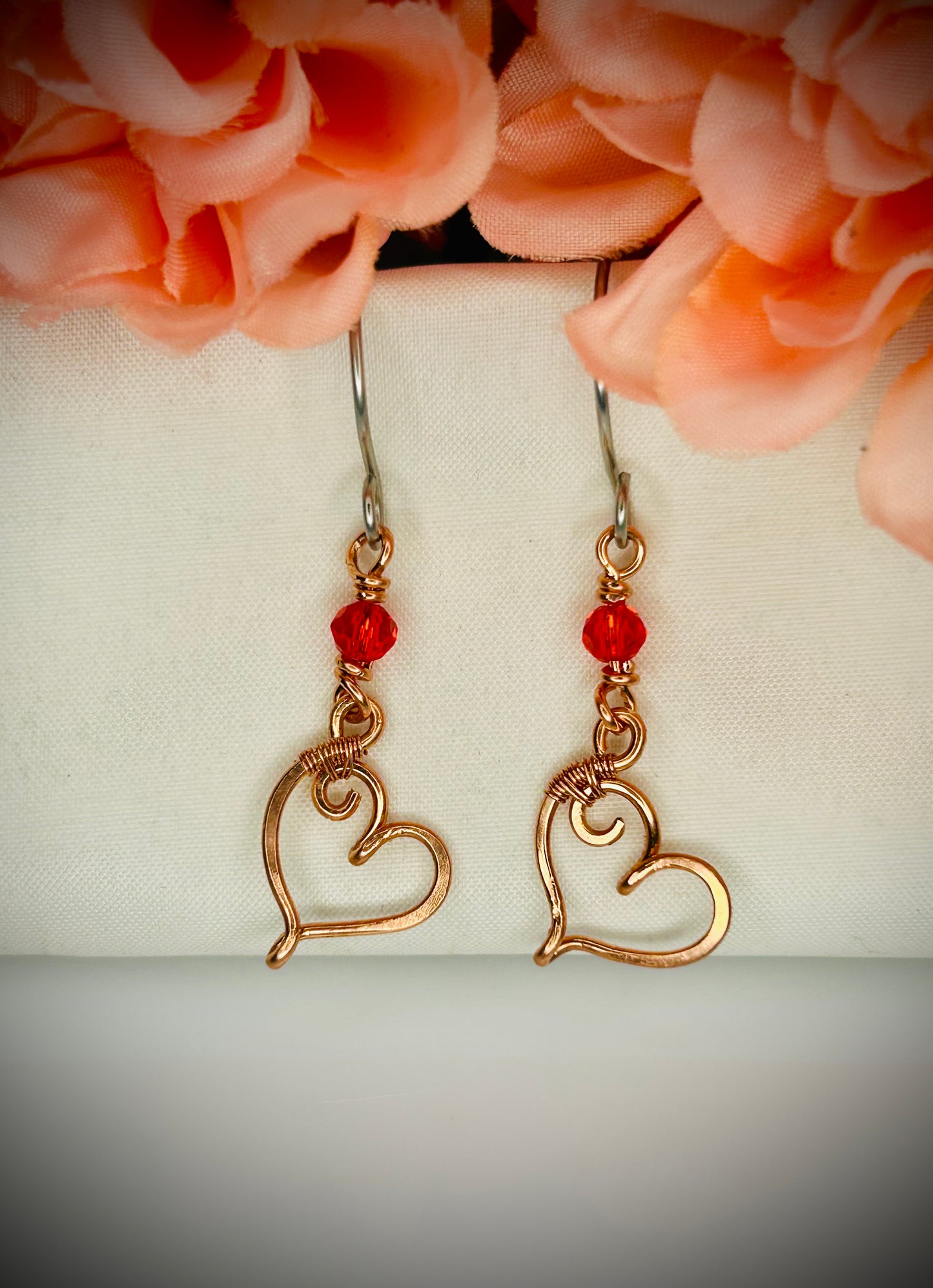 Simple Heart Earrings