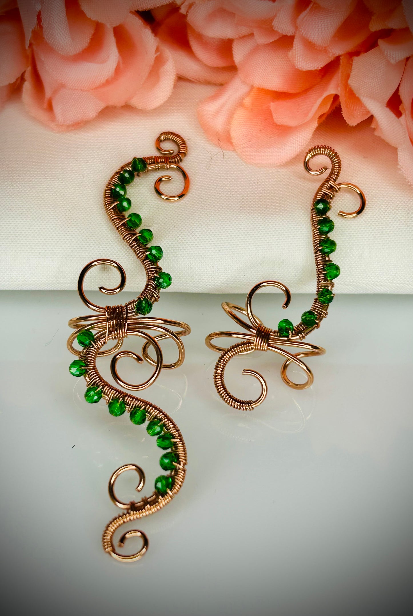 Swirly Ear Cuffs