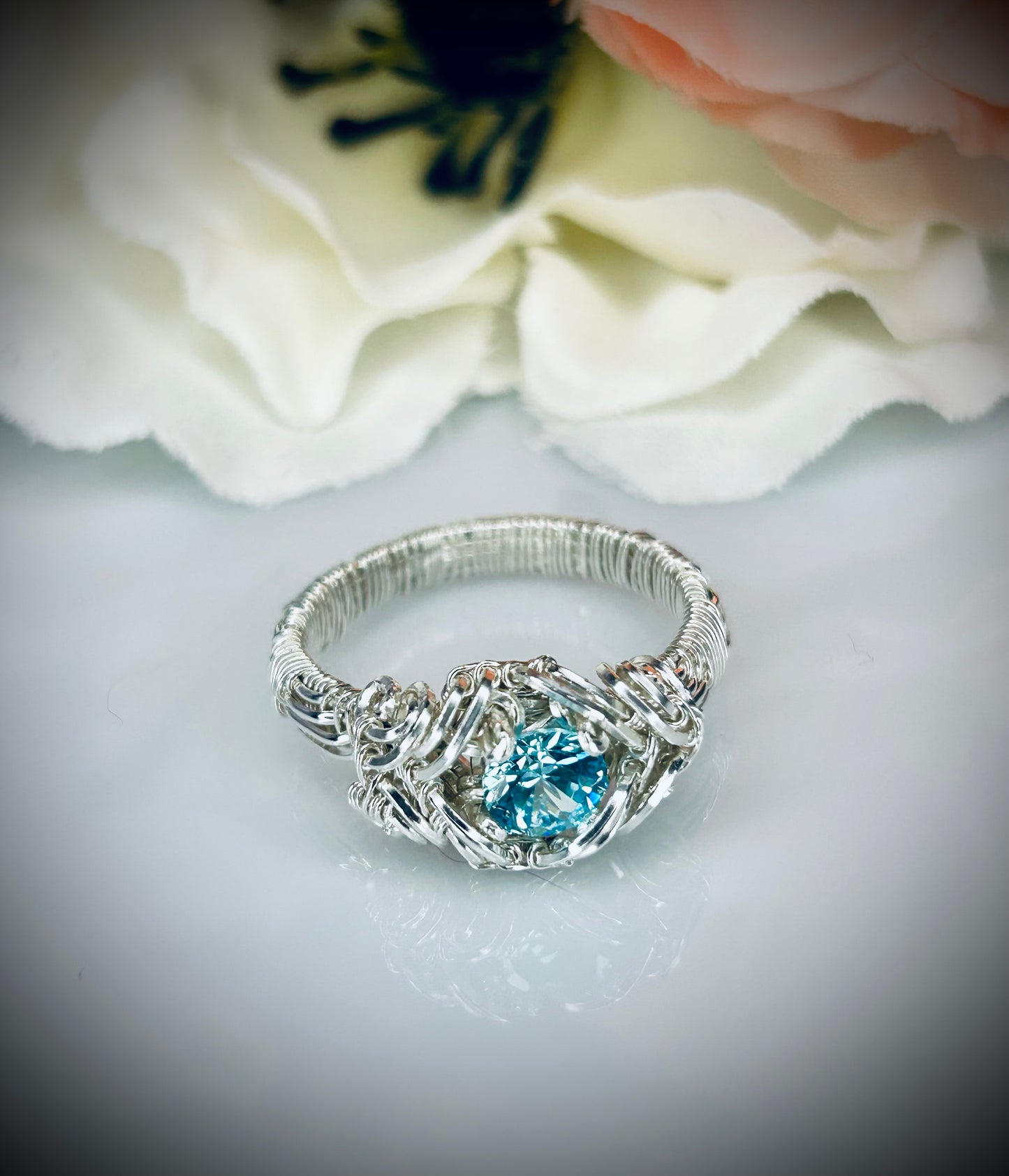 Silver Cubic Zirconia Rings