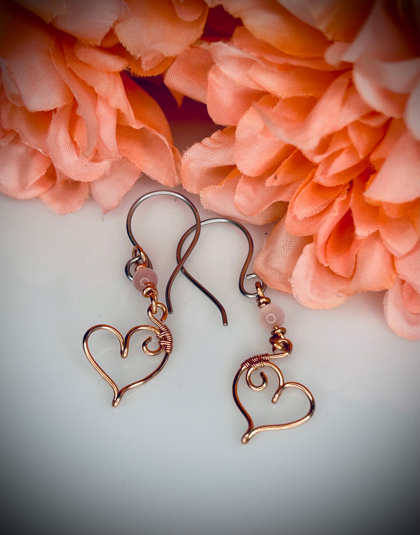 Simple Heart Earrings