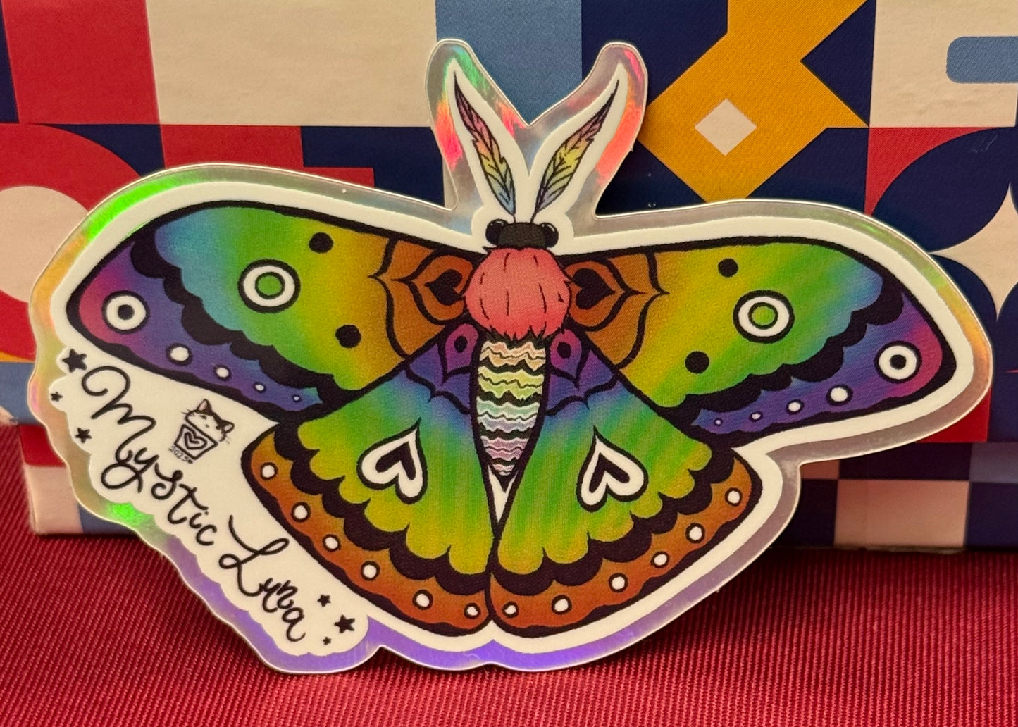 Rainbow Moth