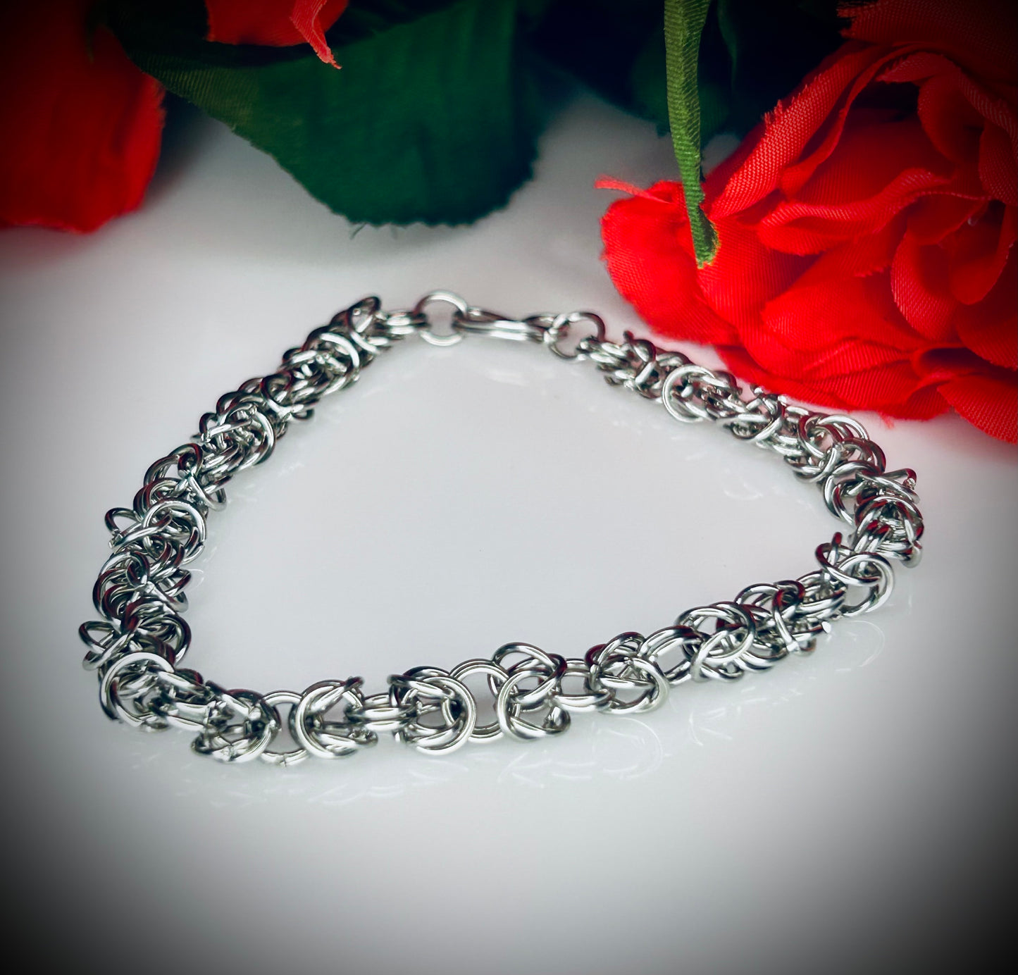Stainless Steel Byzantine Bracelet