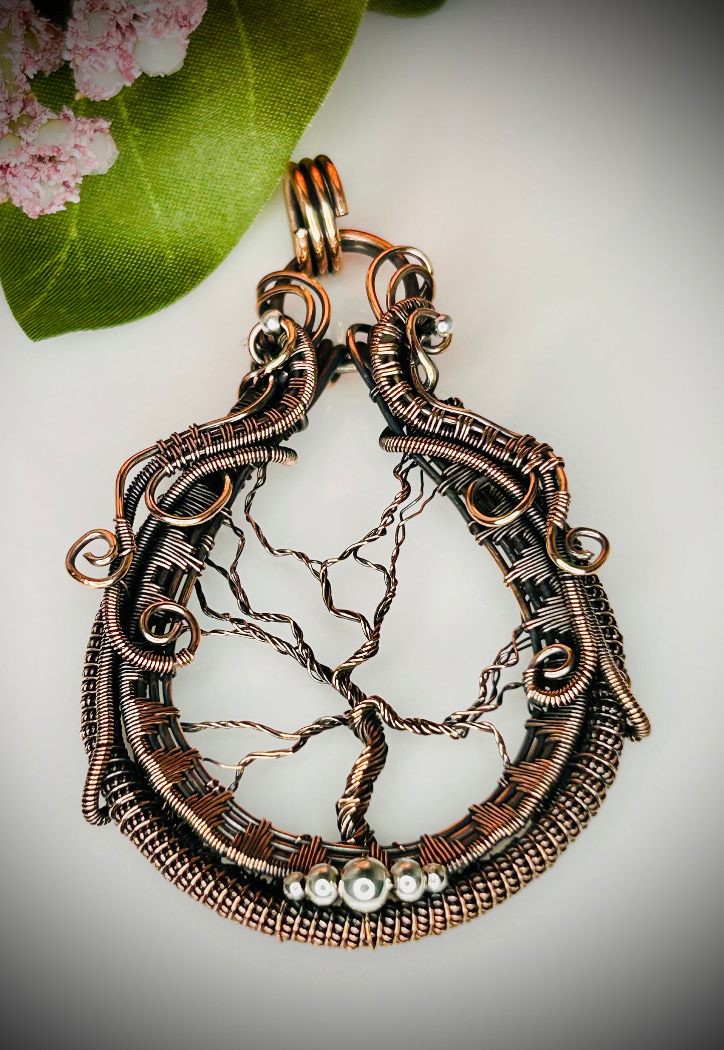 Copper Tree of Life Pendant