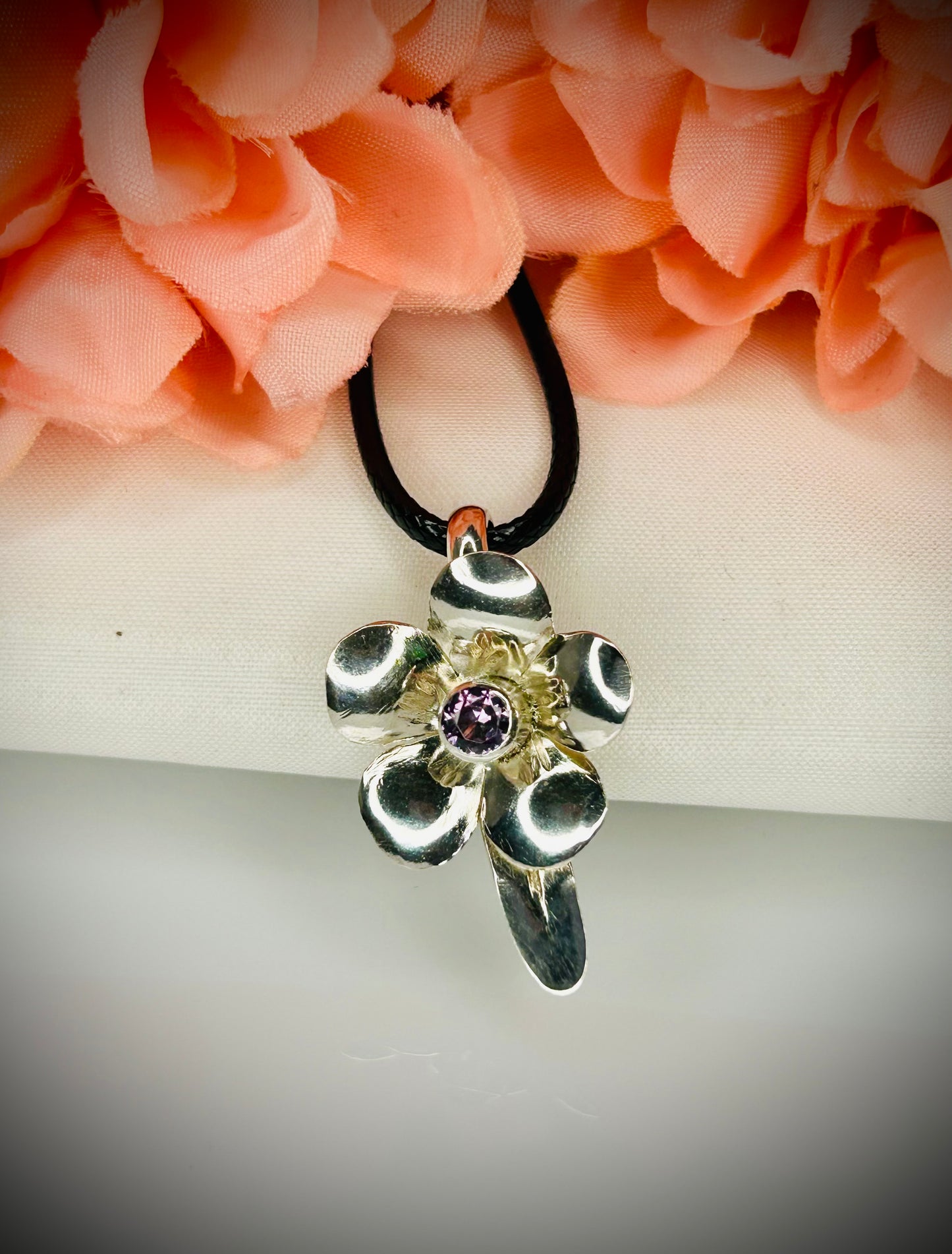 Silver Blossom Pendant