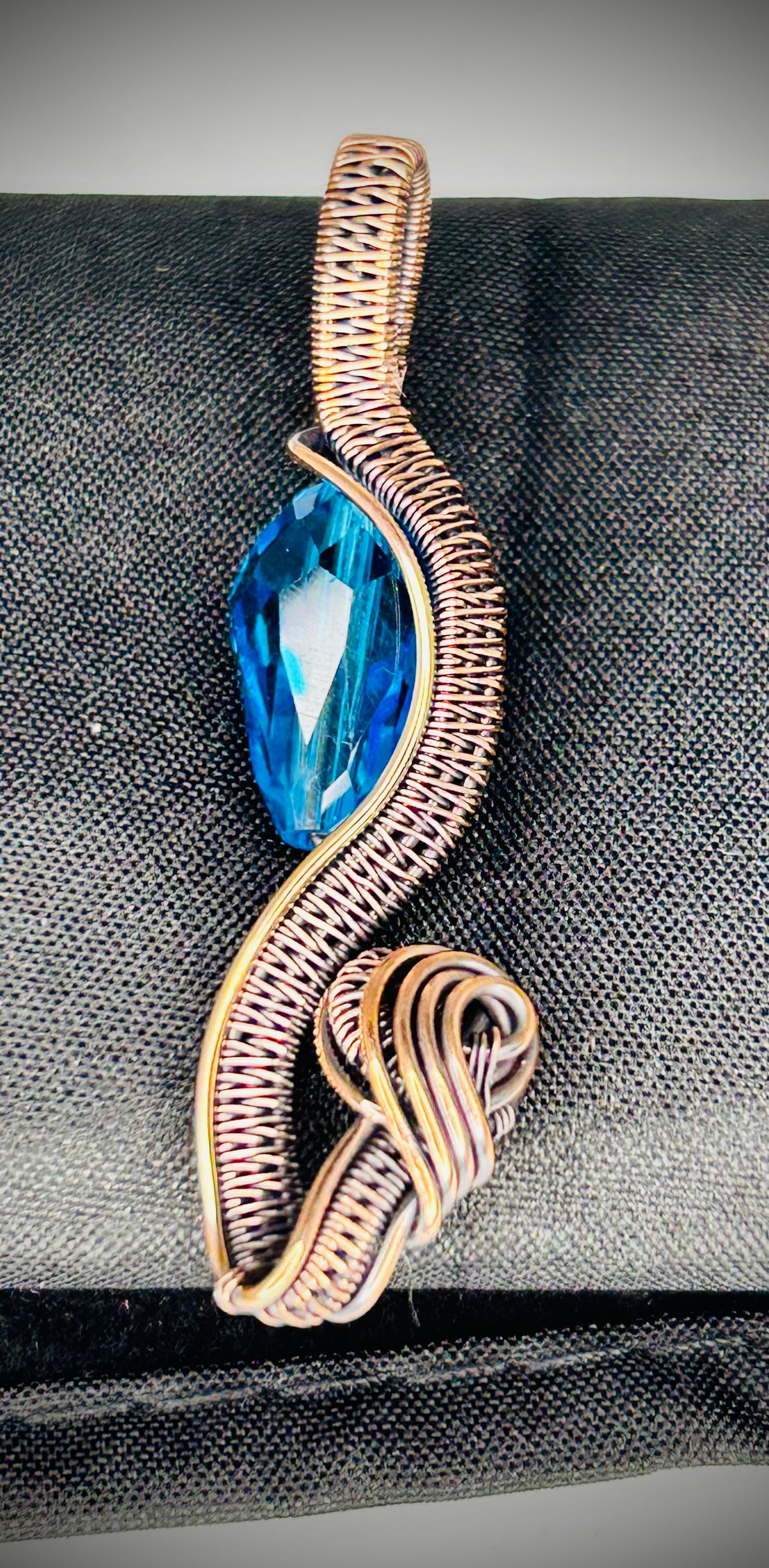 Copper Flower Pendant