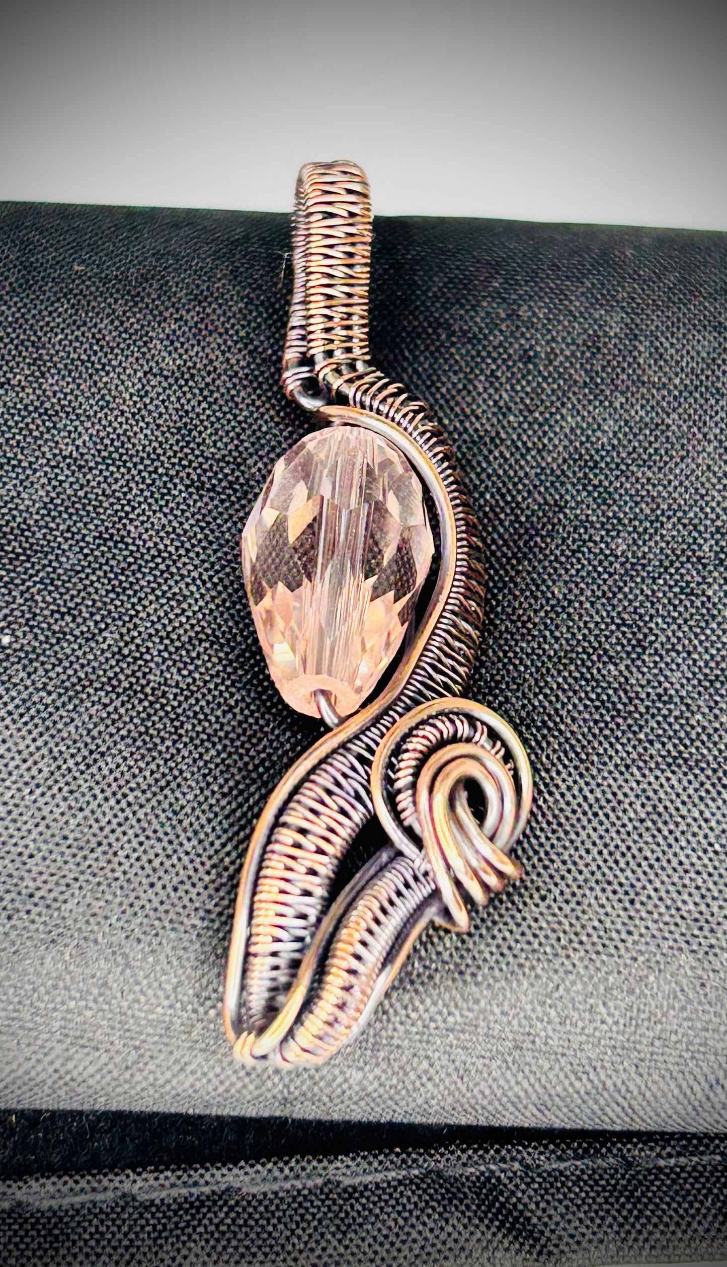 Copper Flower Pendant