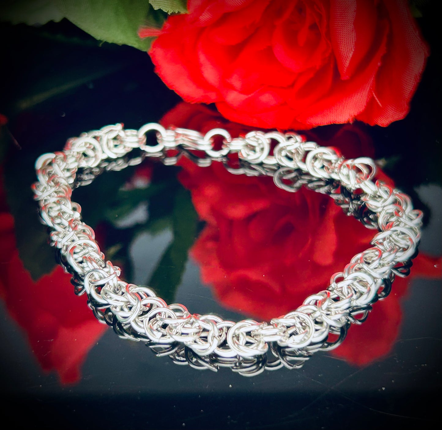 Stainless Steel Byzantine Bracelet