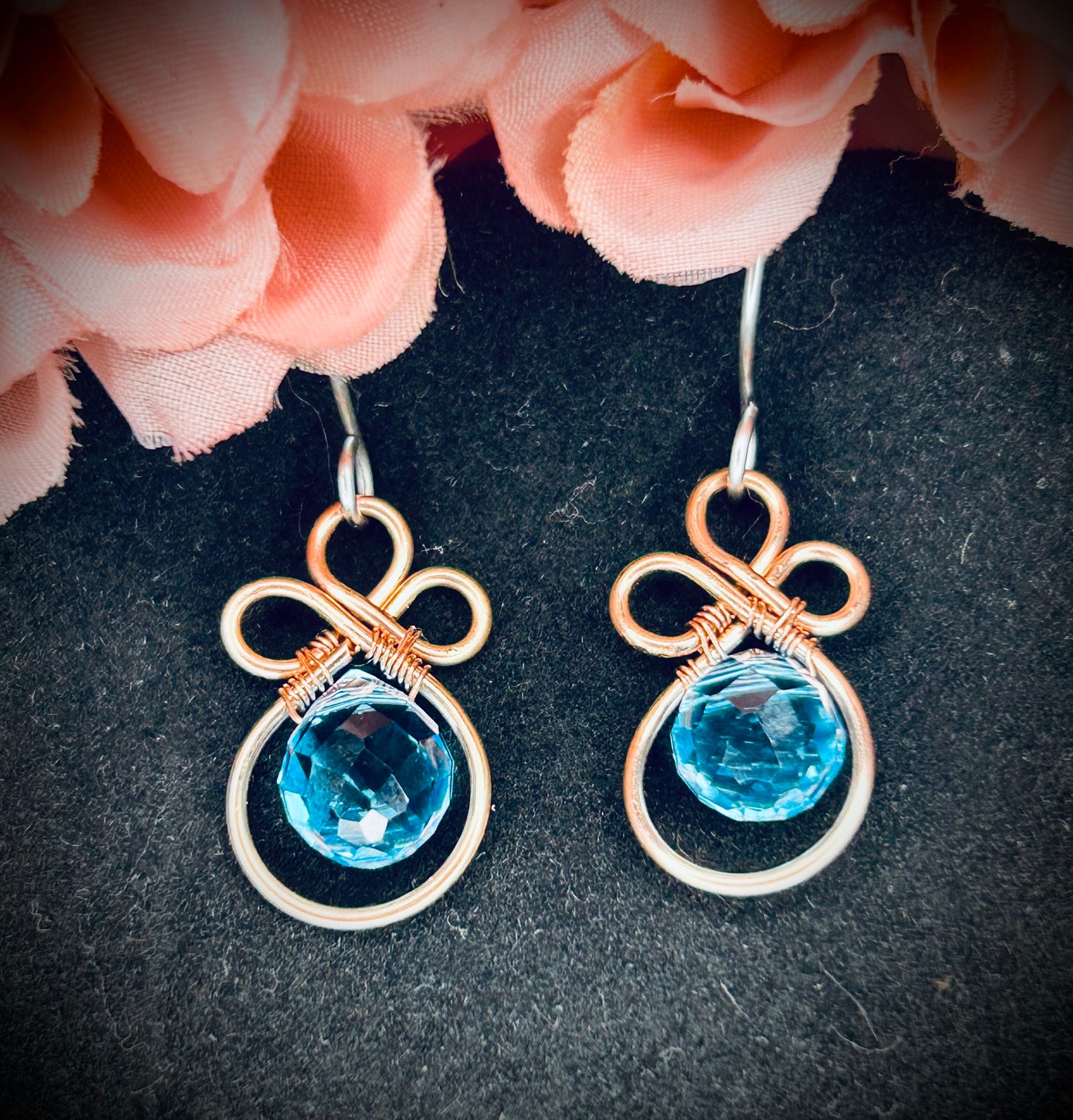 Copper Briolette Earrings