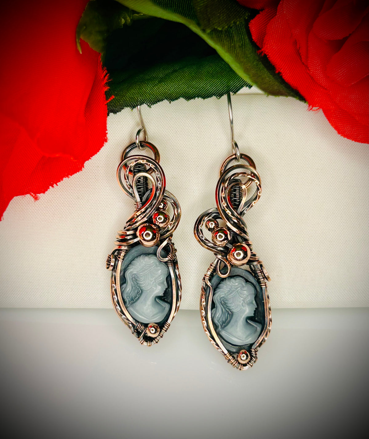 Cameo Earrings