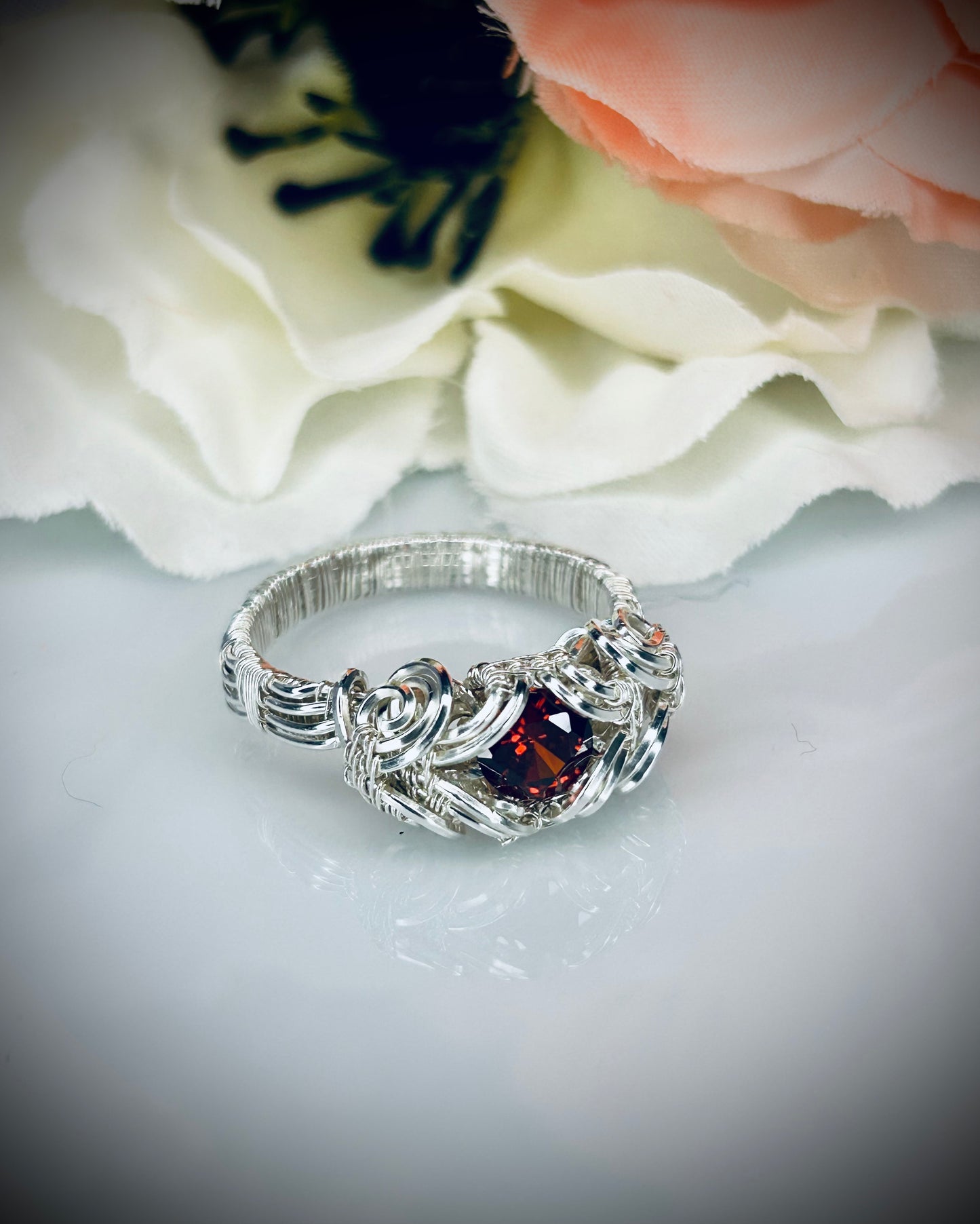 Silver Cubic Zirconia Rings