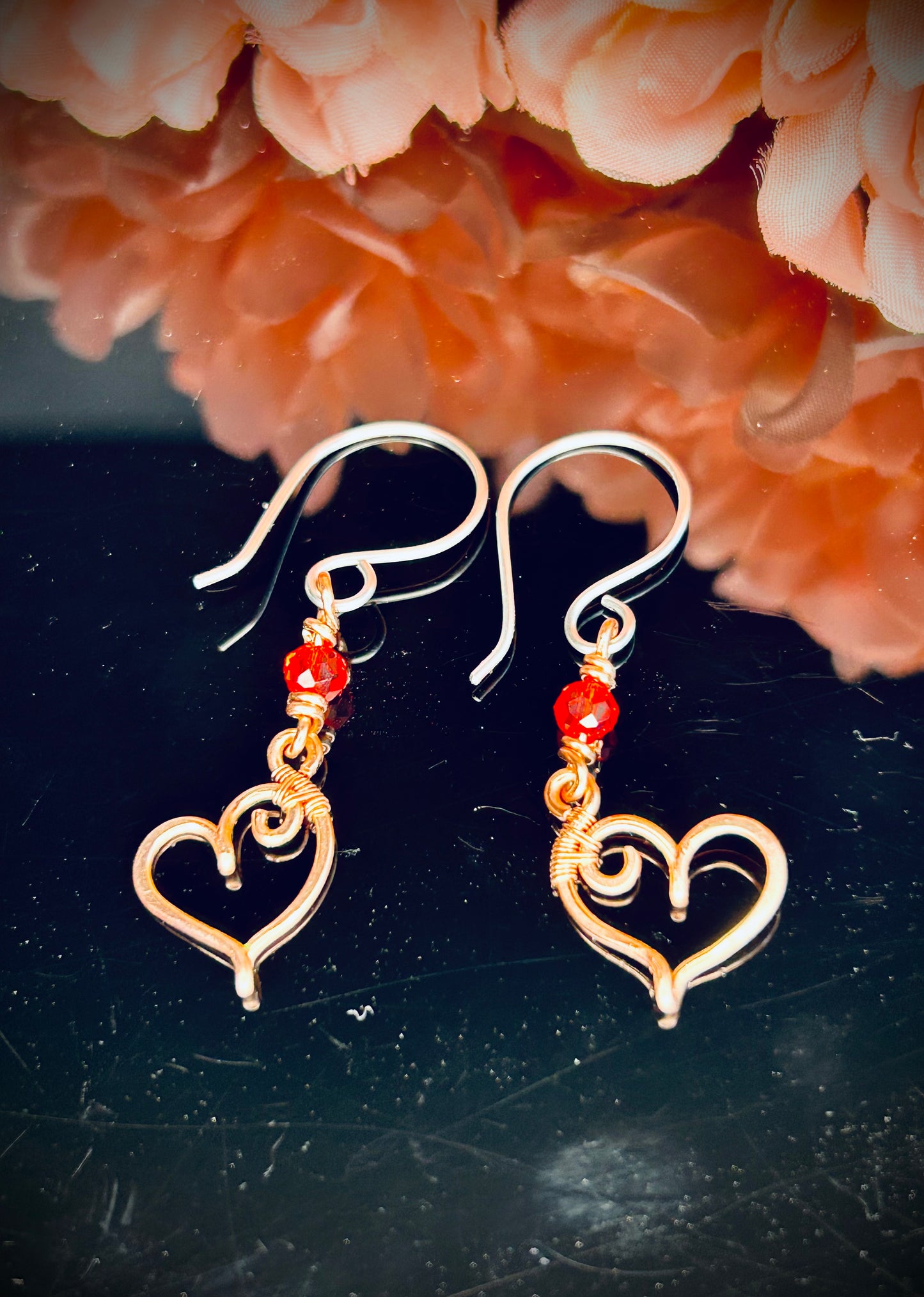 Simple Heart Earrings