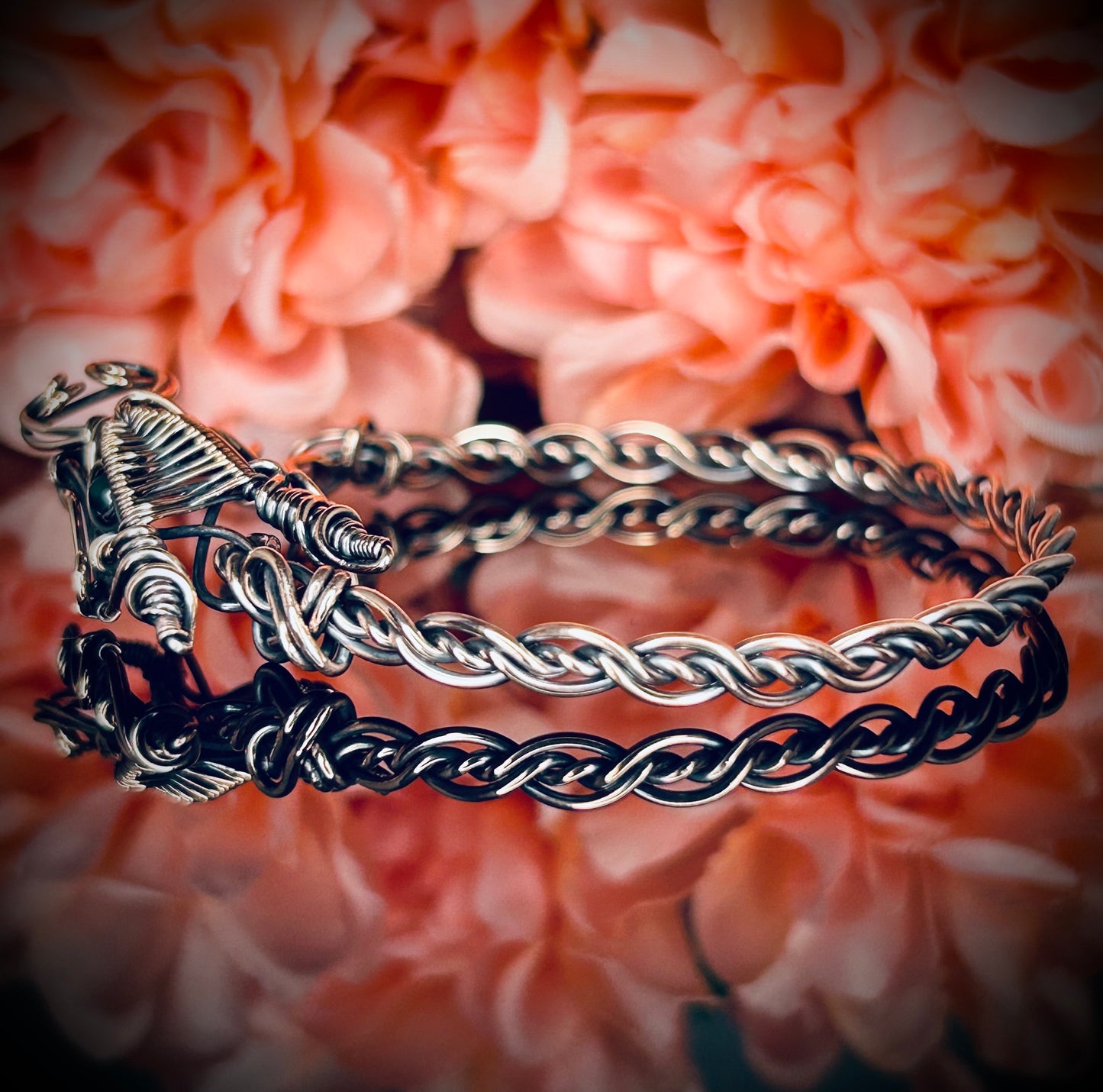 Copper Dragon Bracelet