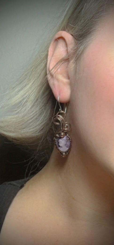 Cameo Earrings