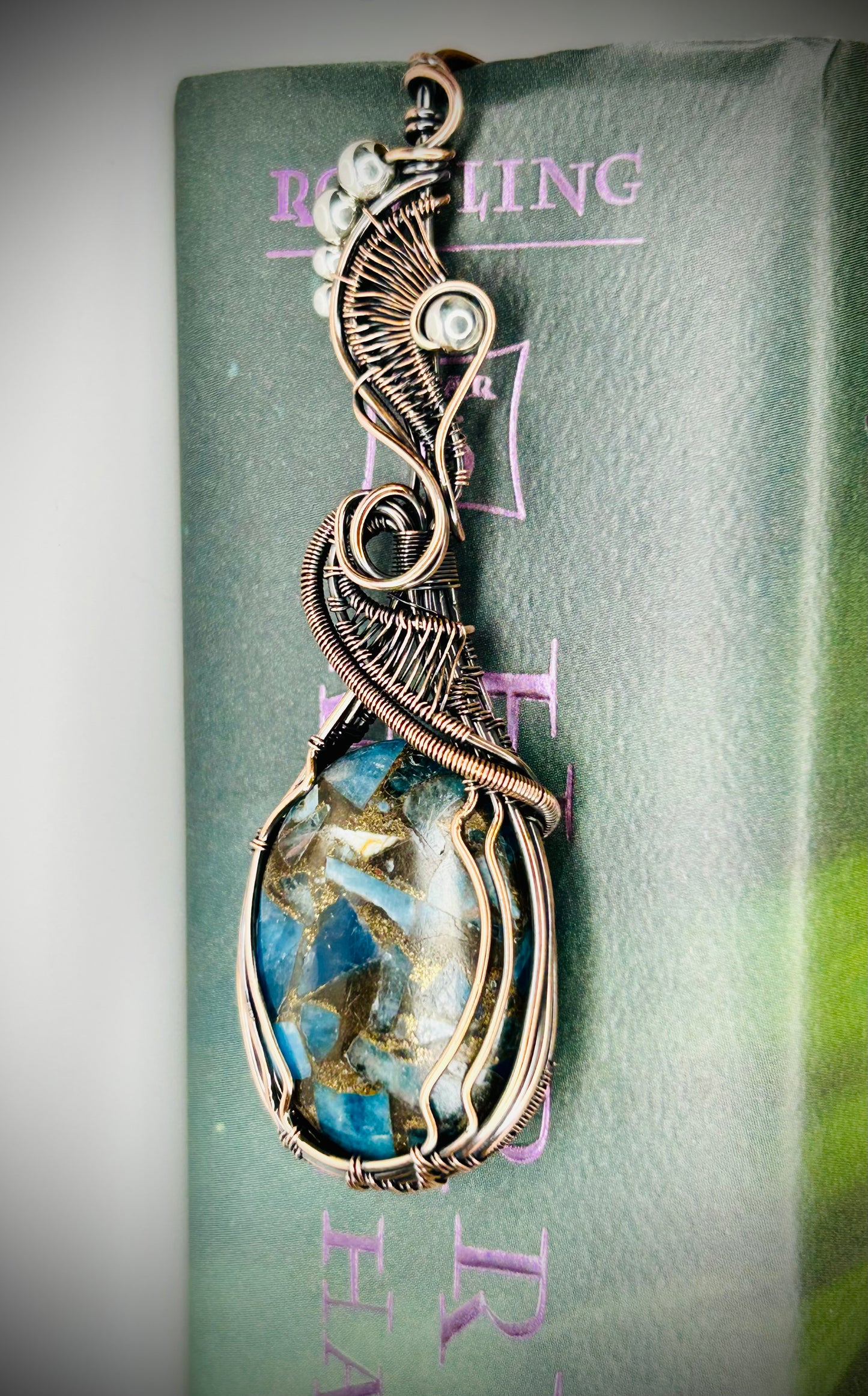 Apatite Copper Composite Bookmark