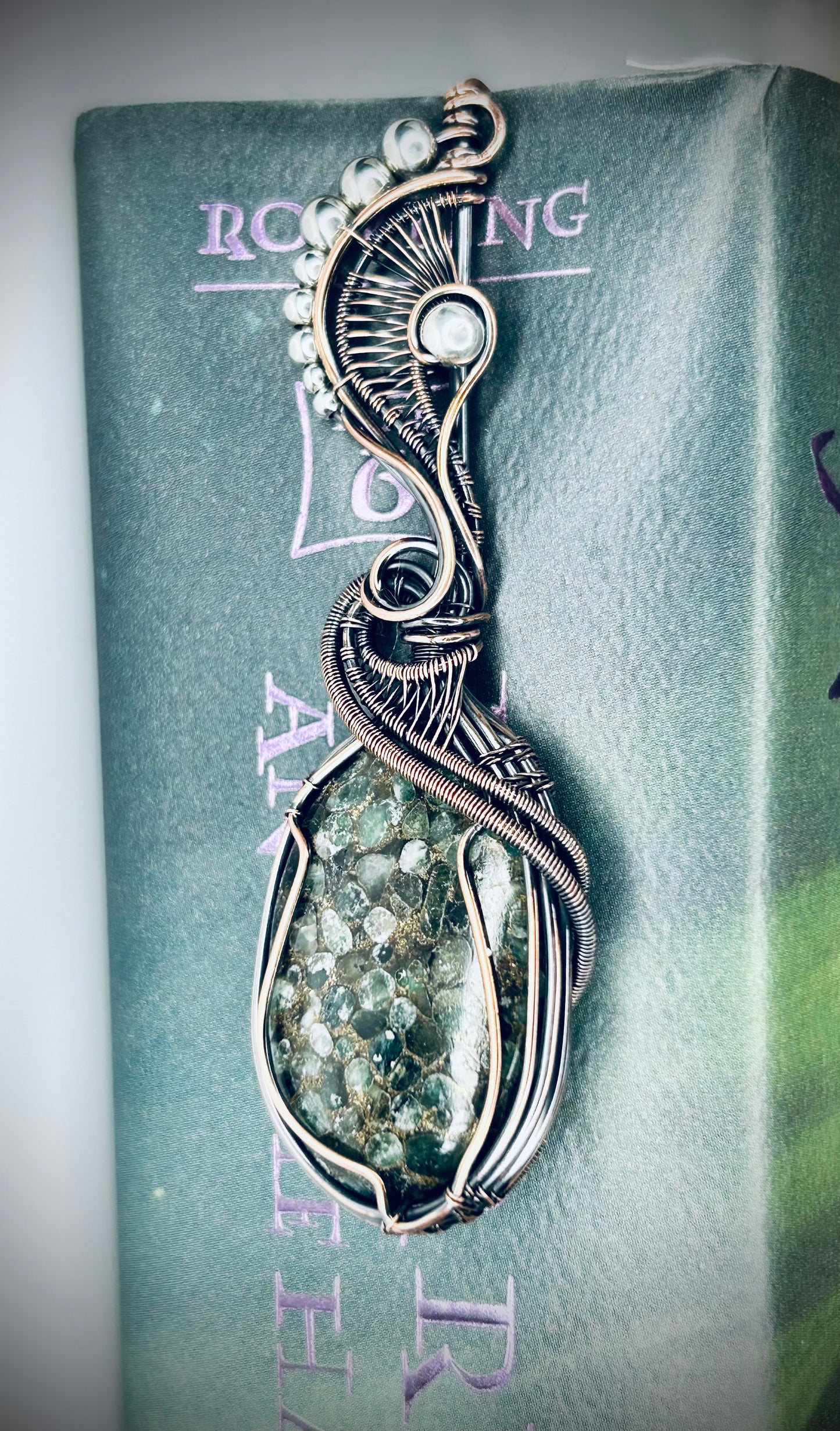 Emerald Copper Composite Bookmark