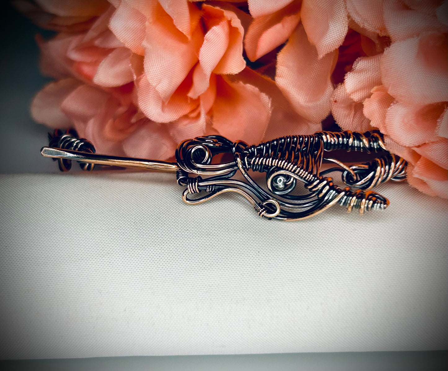 Copper Dragon Bracelet