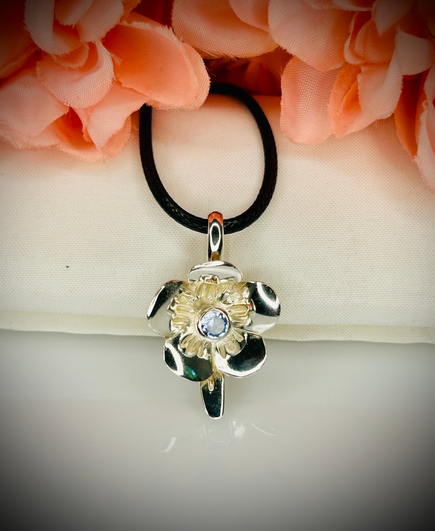Silver Blossom Pendant