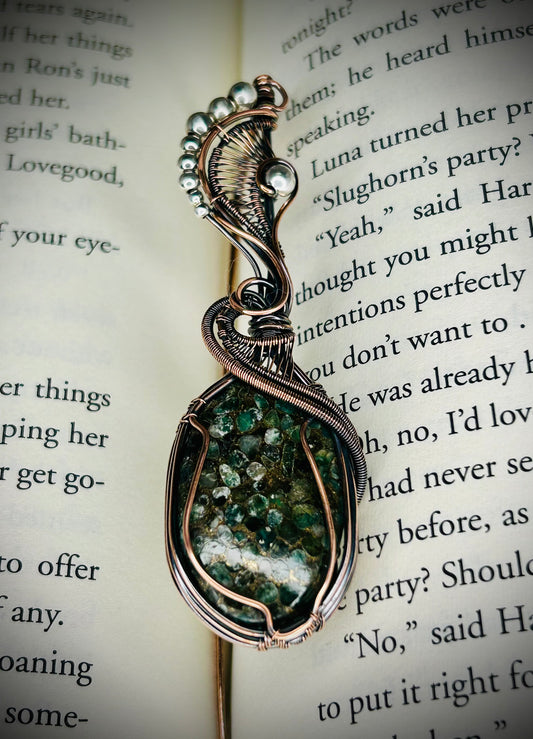 Emerald Copper Composite Bookmark