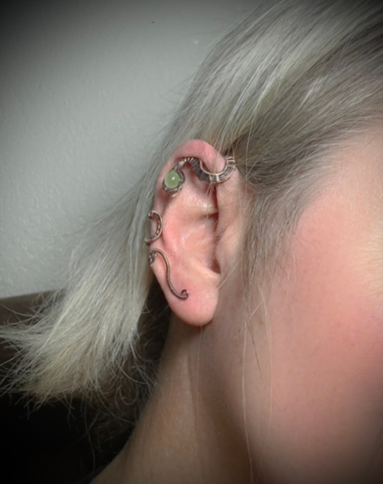 Serpent Ear Cuff