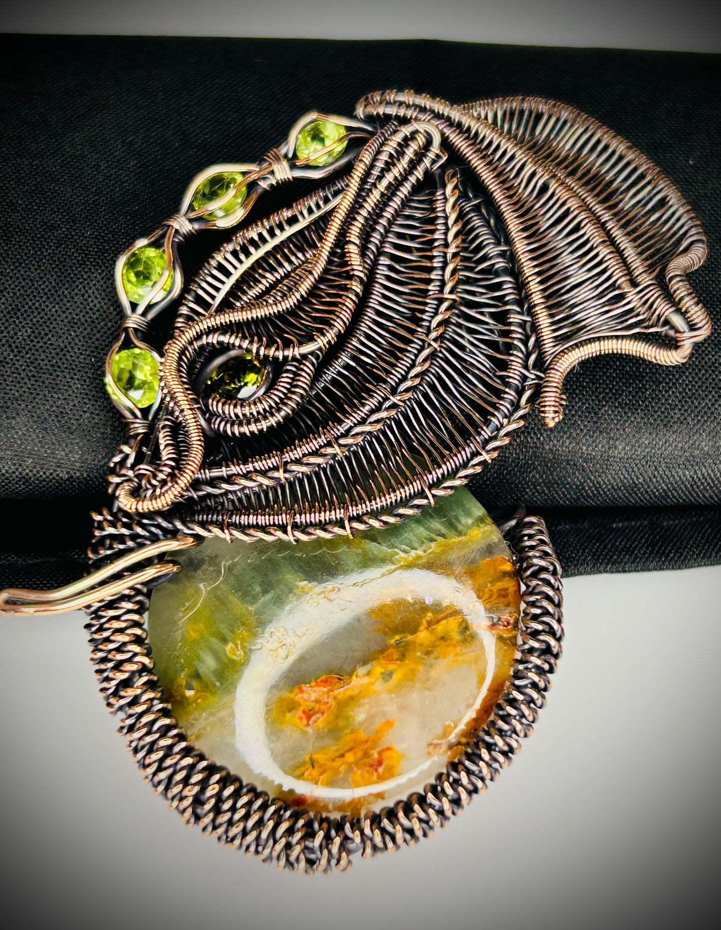 Copper Elephant Pendant