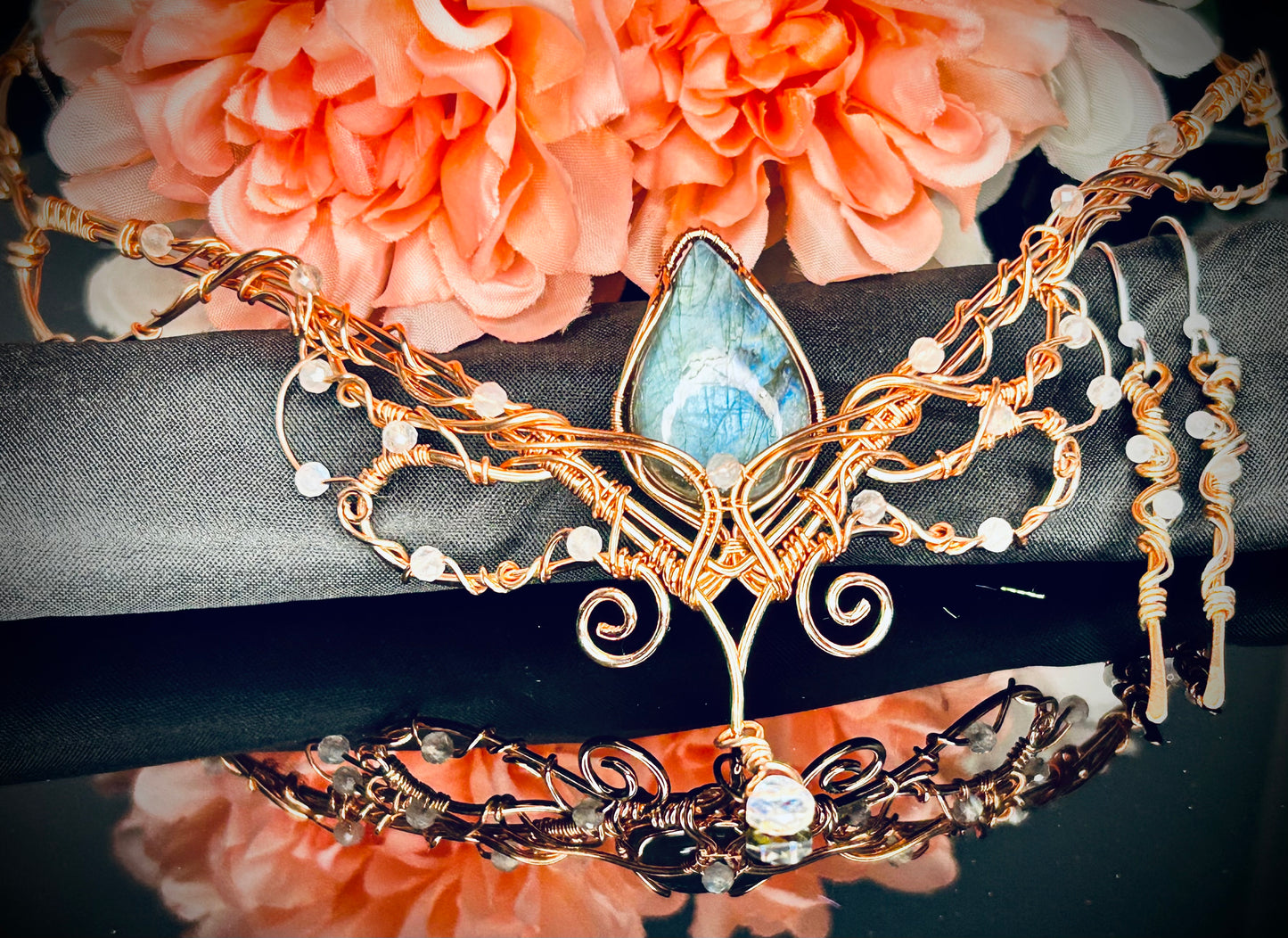 Labradorite Elven Tiara