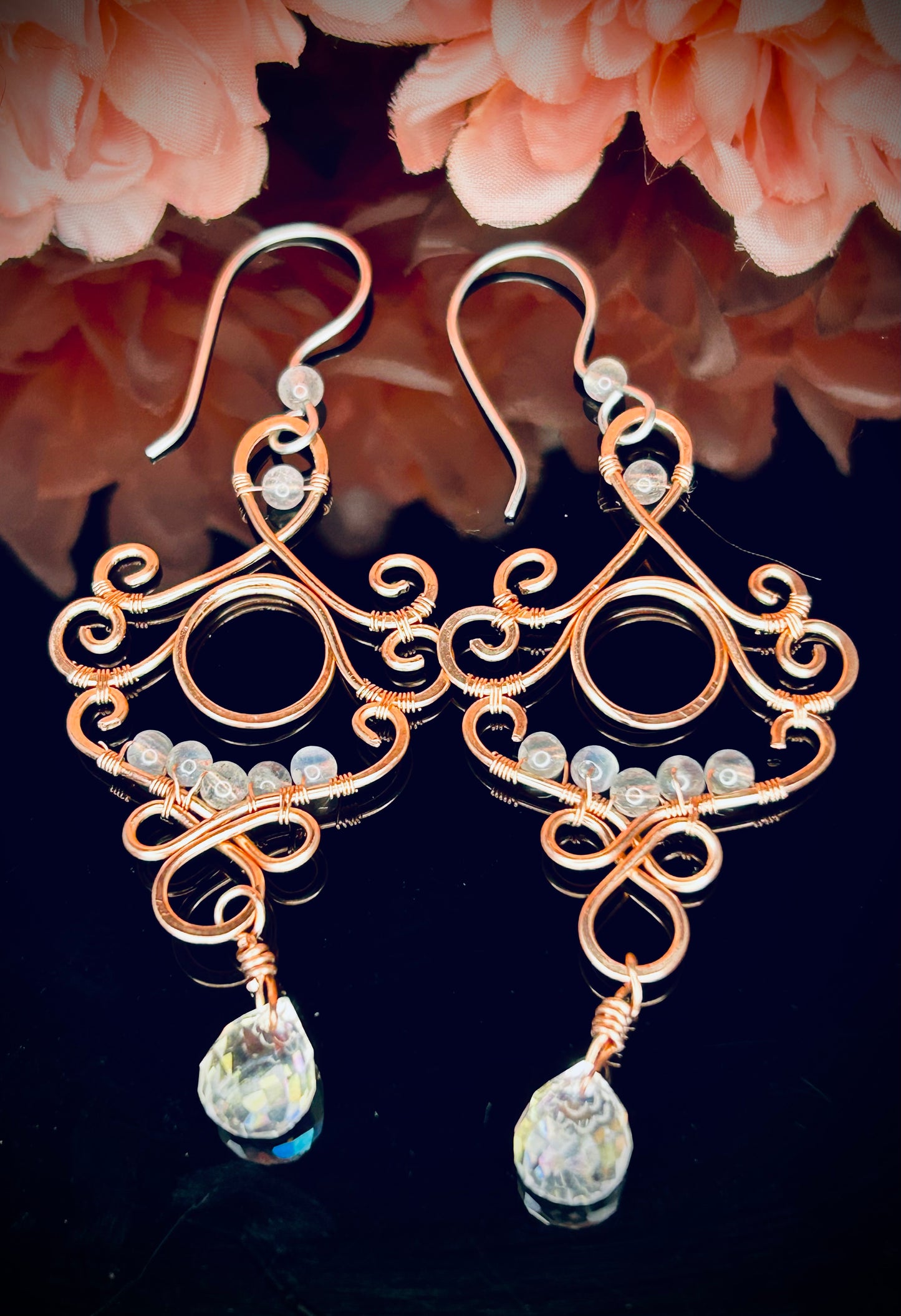 Labradorite Earrings