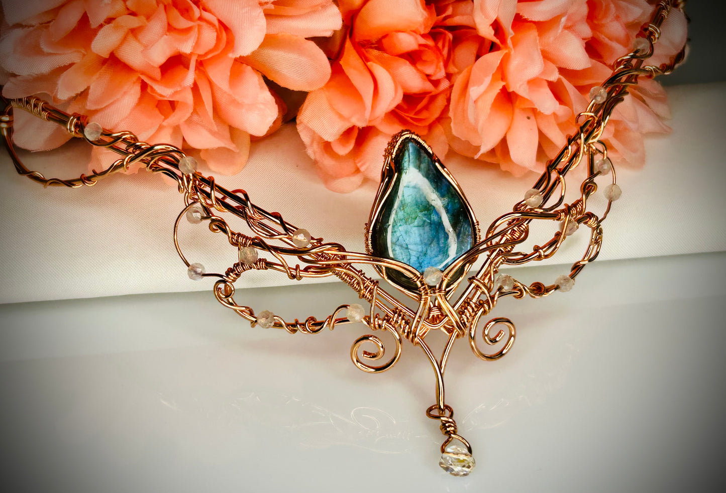 Labradorite Elven Tiara