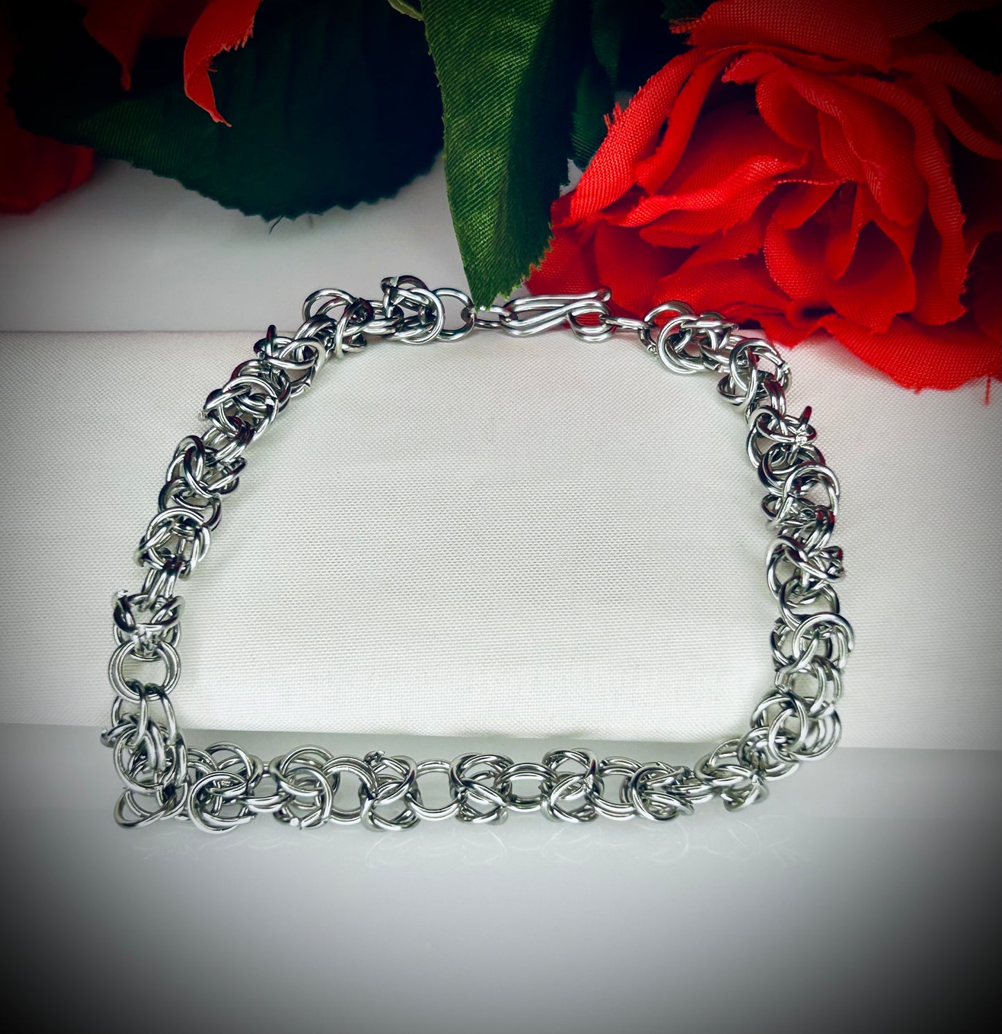 Stainless Steel Byzantine Bracelet
