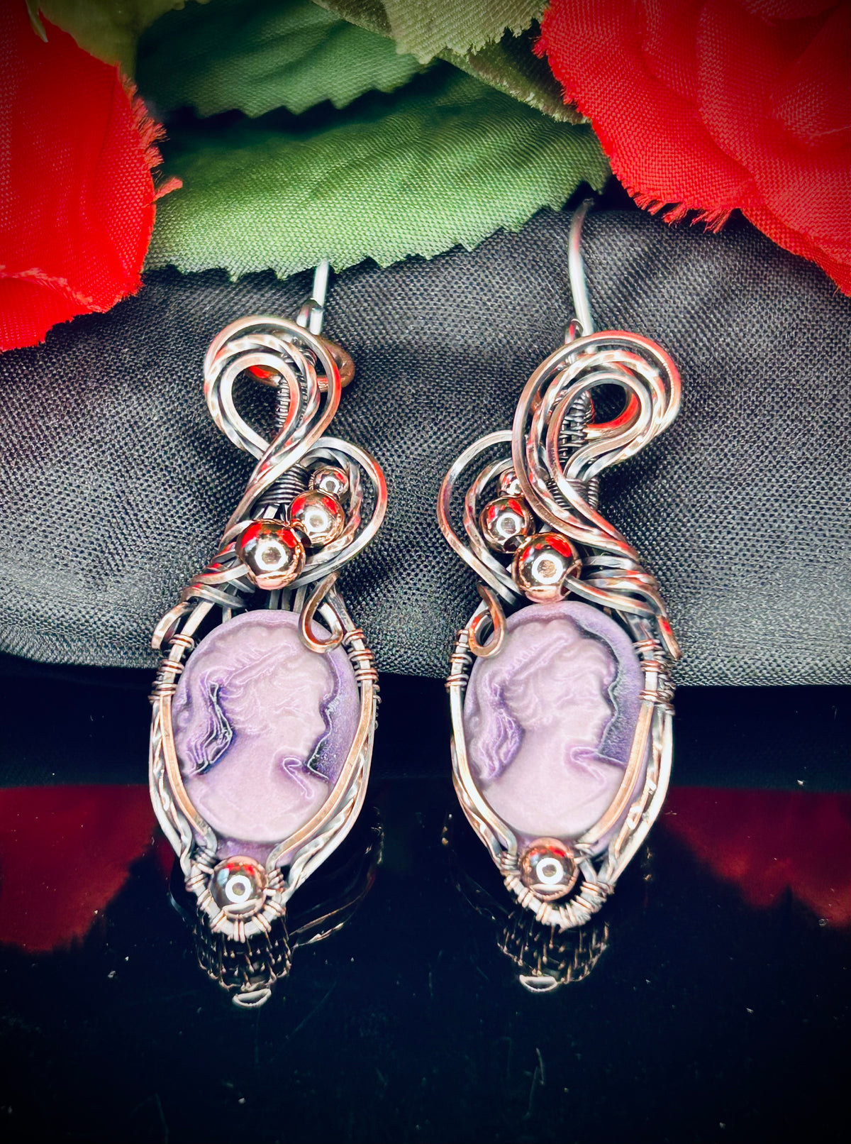 Cameo Earrings