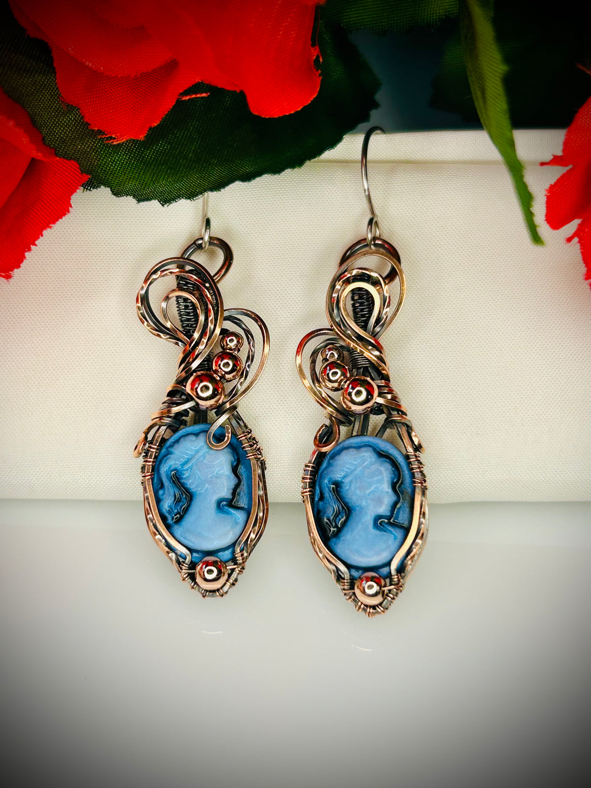 Cameo Earrings
