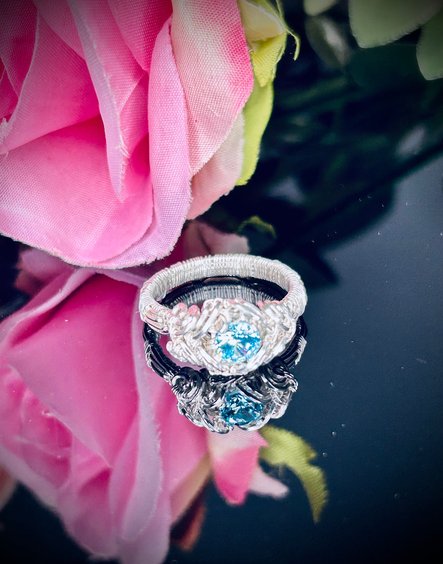 Silver Cubic Zirconia Rings